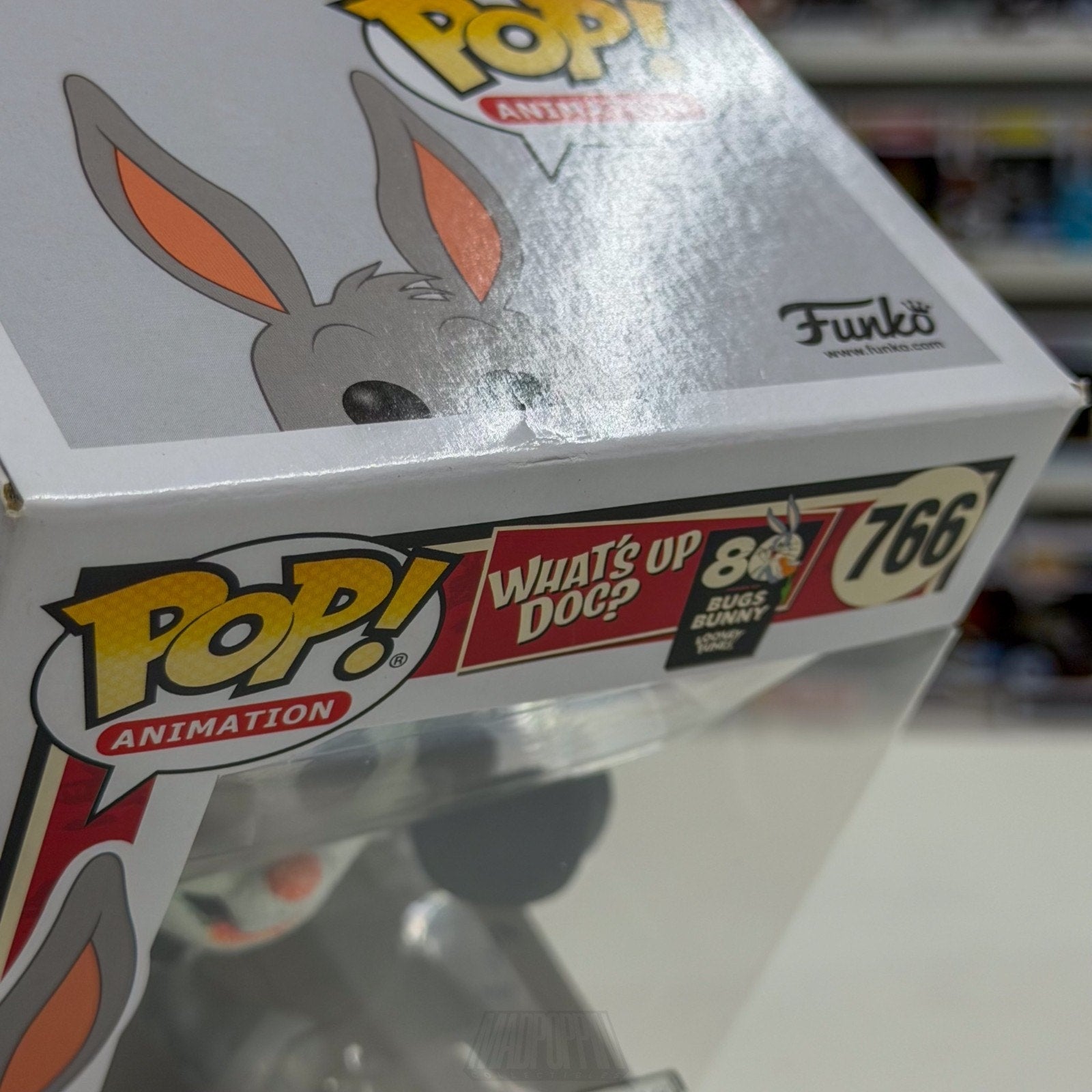 Funko Pop Animation Looney Tunes Whats Up Doc Bugs Bunny Diamond 766 Toy Figure