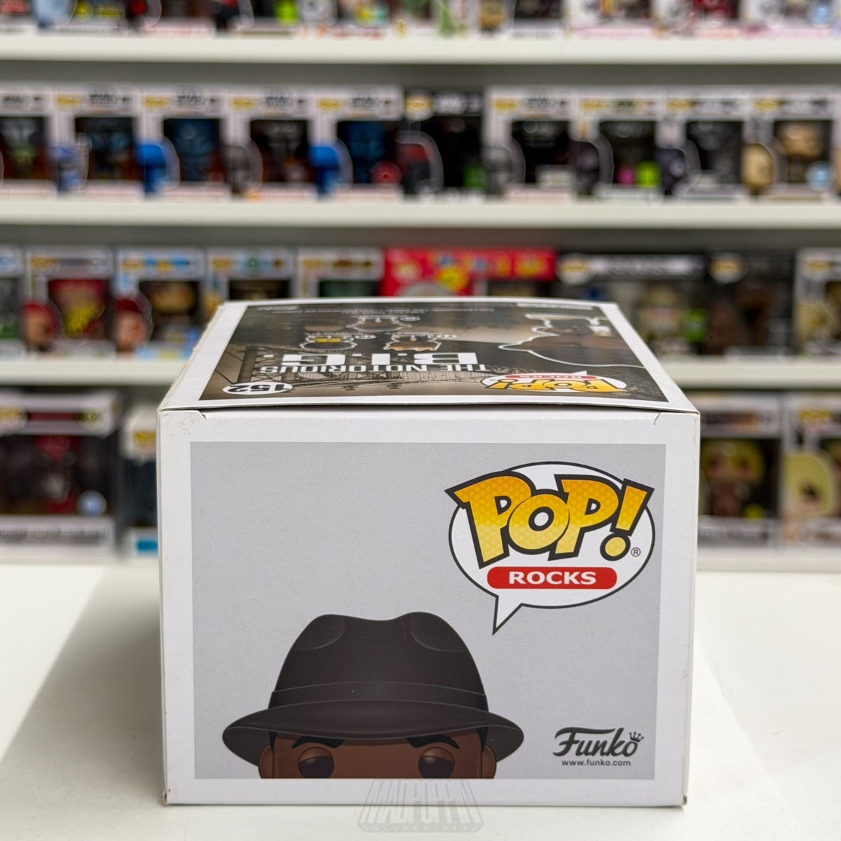 Funko Pop Rocks Notorious B.I.G. w/Fedora 152 Music Rap Hip Hop NYC Vinyl Figure