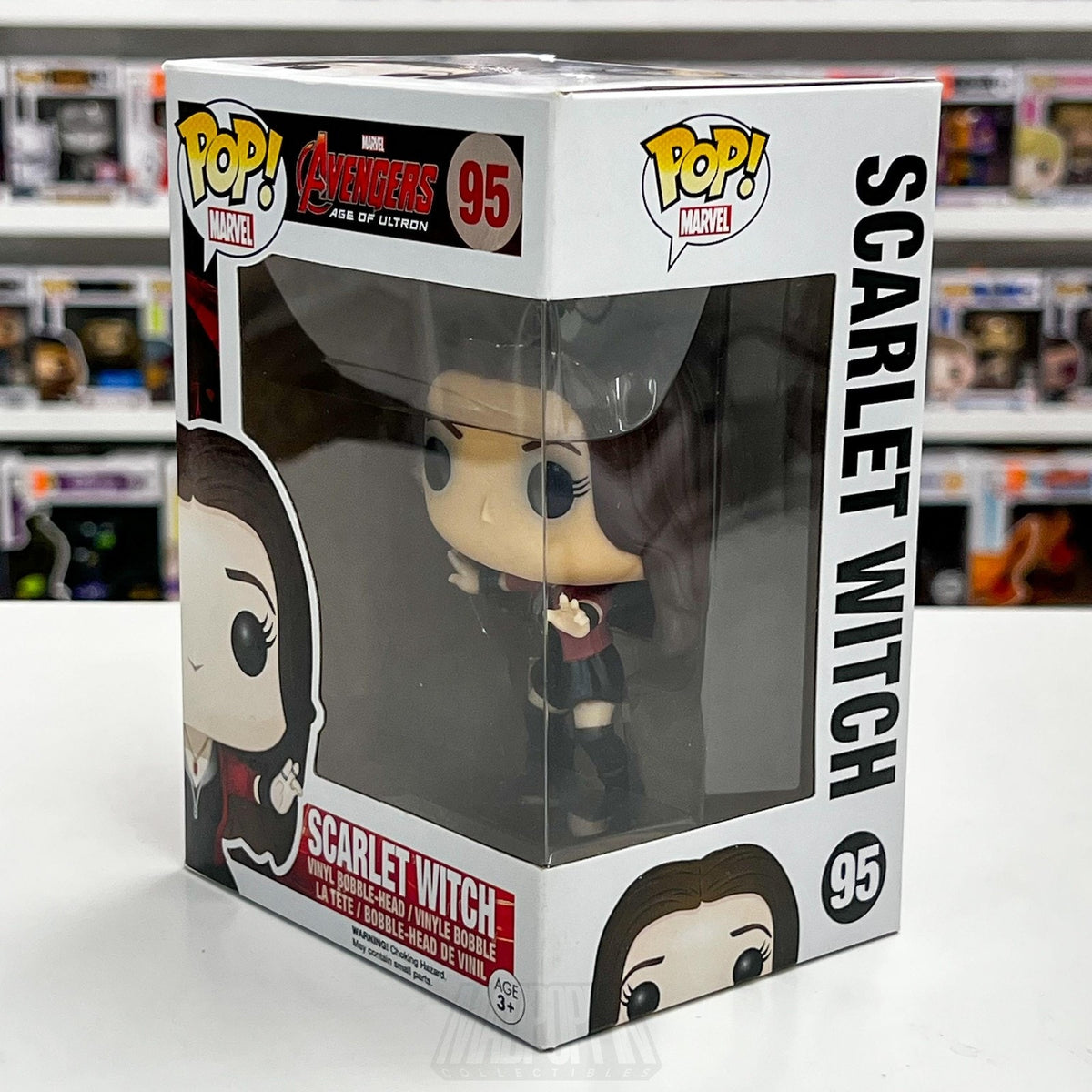 Funko Pop Marvel Avengers Age of Ultron Scarlet Witch 95 Vinyl Bobblehead Toy