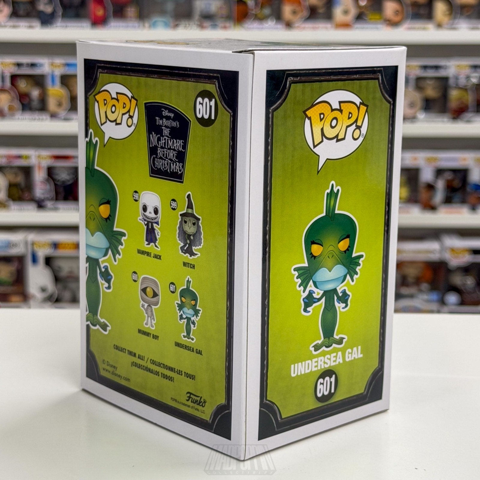 Funko Pop Disney Nightmare Before Christmas NBC Undersea Gal 601 Vinyl Figure