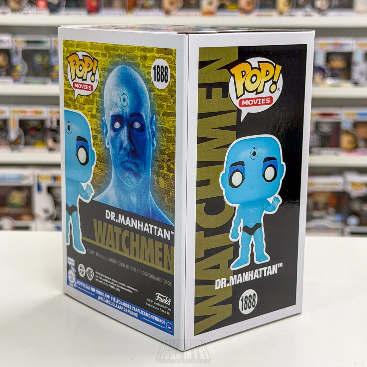 Funko Pop DC Comics Movies Watchmen Dr. Manhattan Exclusive 1888 Vinyl Figure