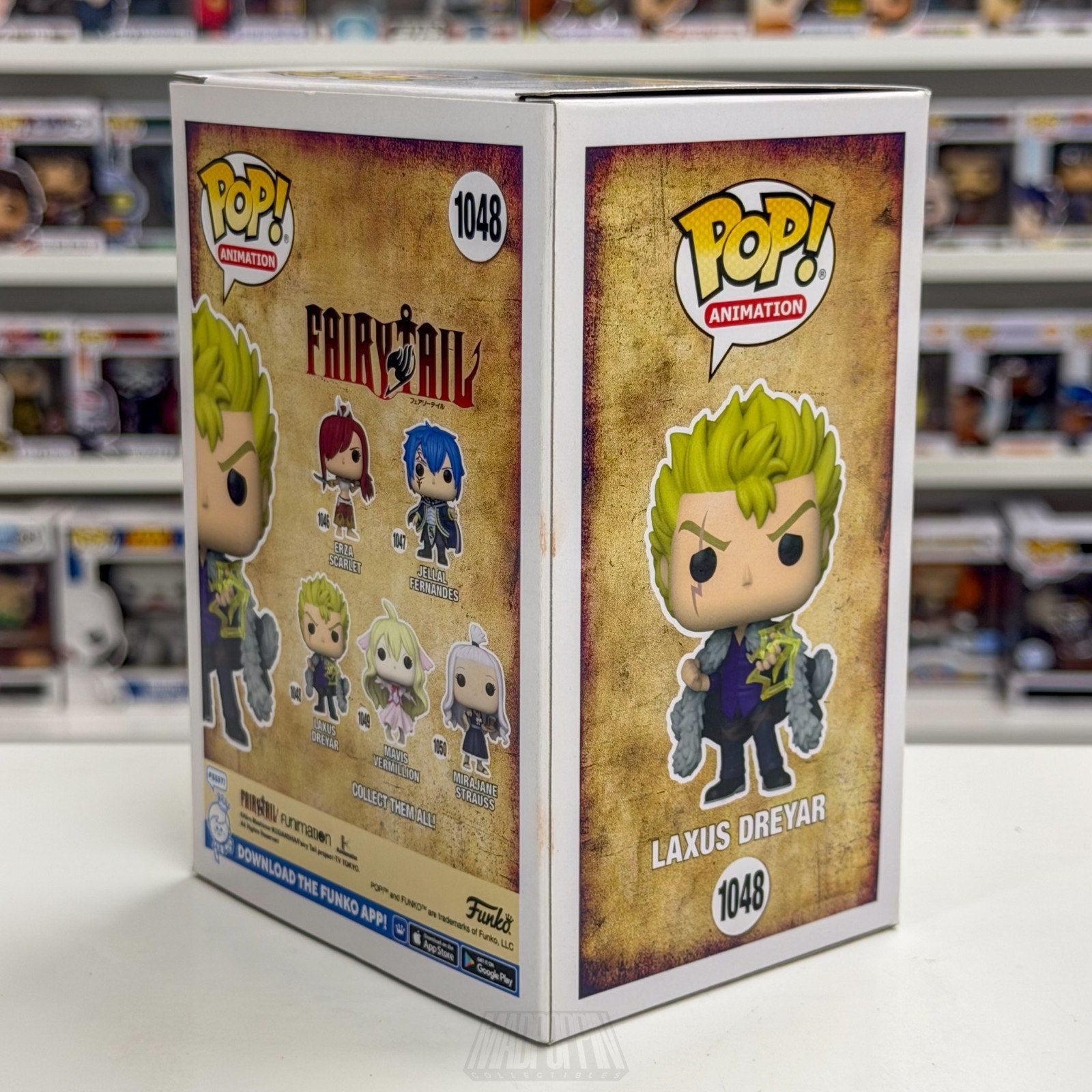 Funko Pop Anime Fairy Tail Laxus Dreyar 1048 Wizards Japanese Manga Vinyl Figure