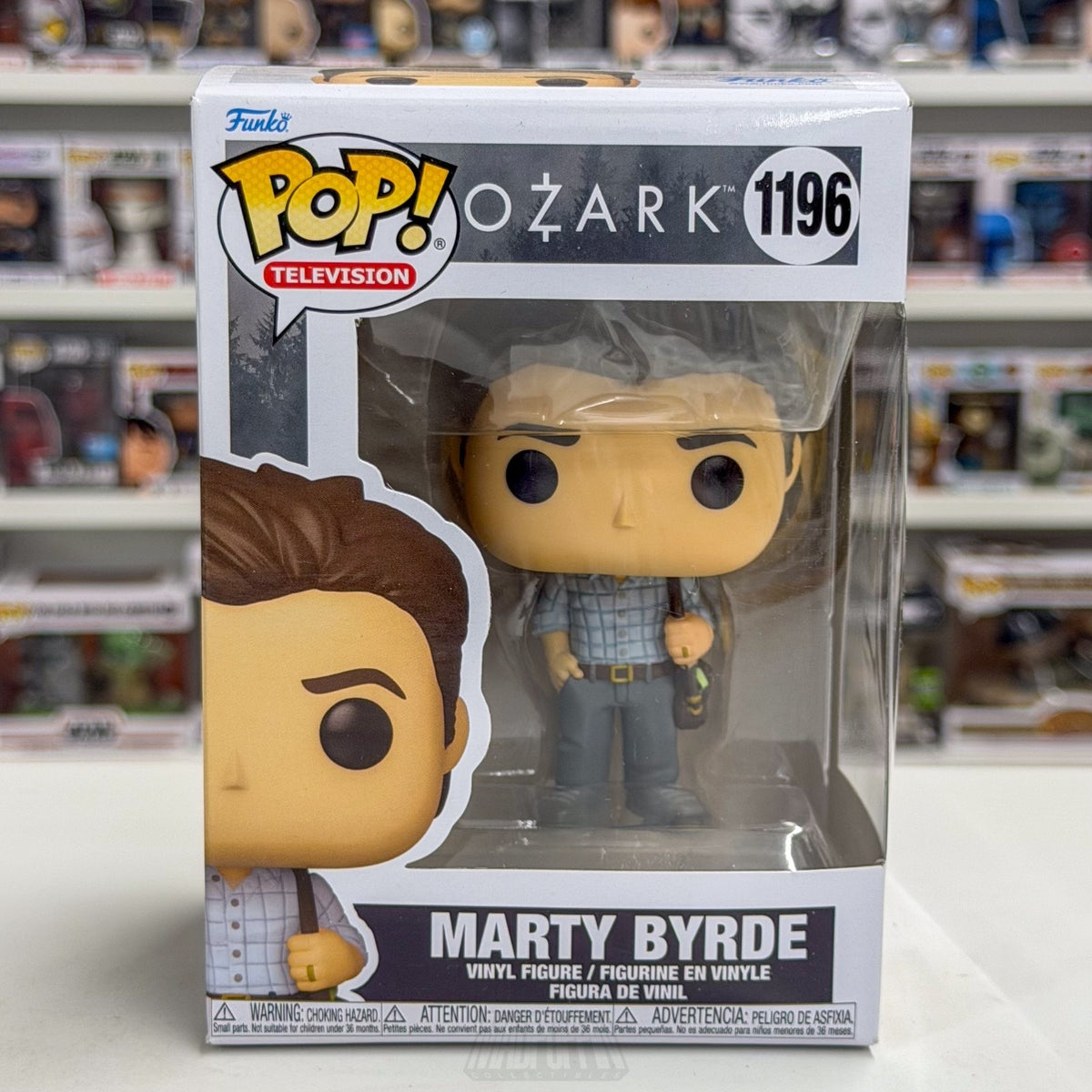 Funko Pop TV Netflix Ozark Marty Byrde 1196 Crime Drama Missouri Vinyl Figure