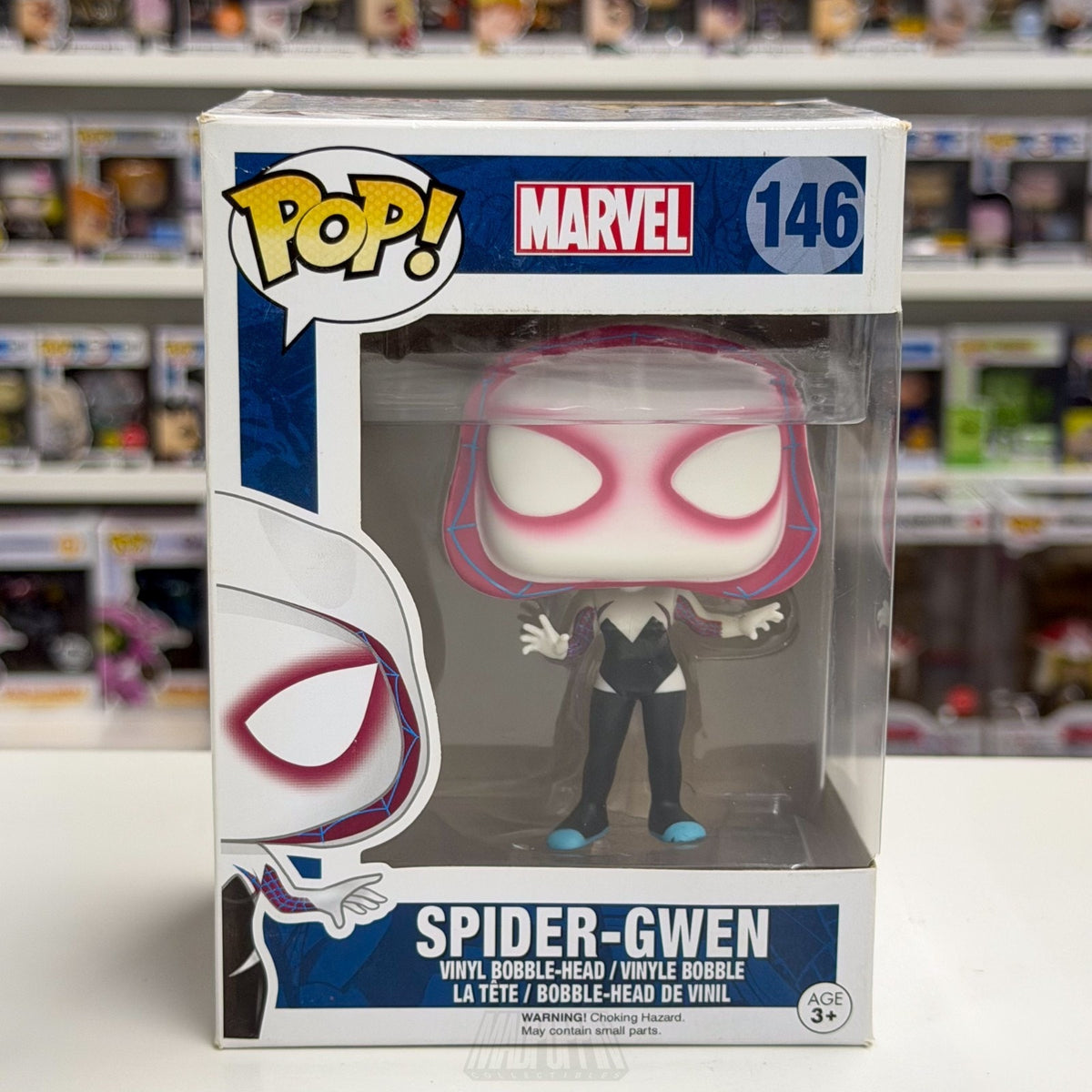 Funko Pop Marvel Spider Gwen Stacy 146 Hooded Superhero MCU Toy Vinyl Figure