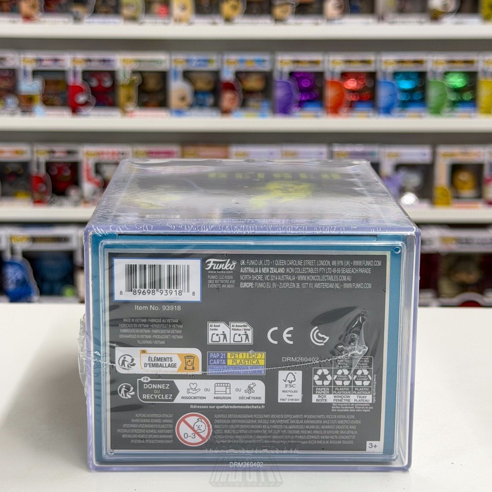 Funko Pop Comics Tariq Geiger Glow 59 LE 1000 PCS SDCC 2026 Toy CON STICKER