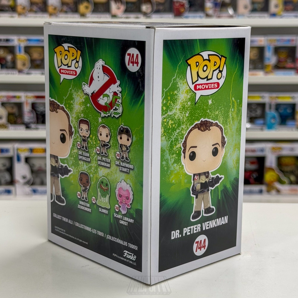 Funko Pop Movies Ghostbusters Dr Peter Venkman 744 Supernatural Toy Vinyl Figure