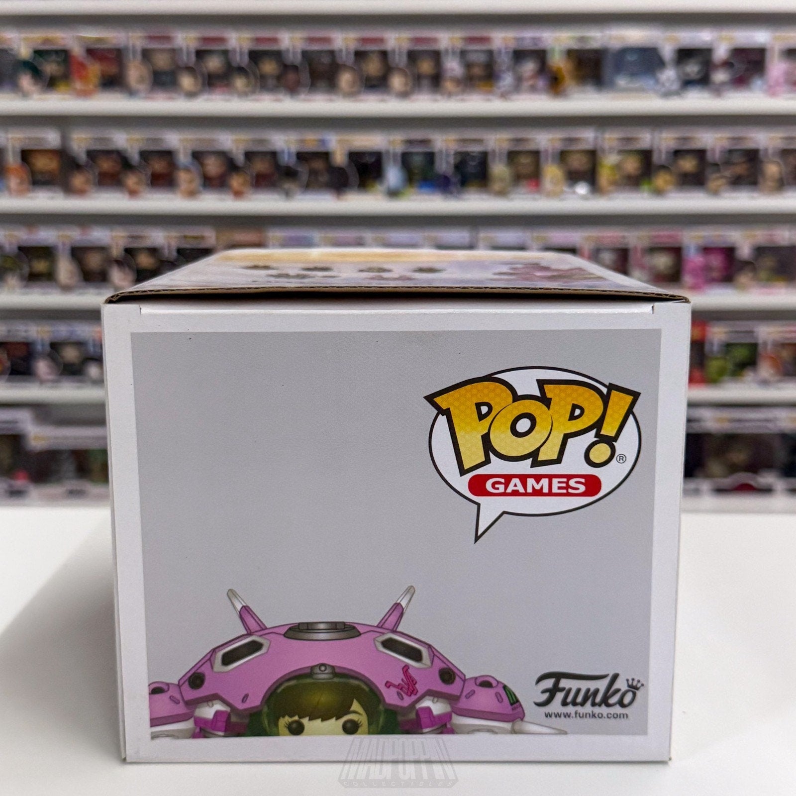 Funko Pop Games Overwatch D.Va w/MEKA Blueberry Walmart 177 Toy Vinyl 6" Figure