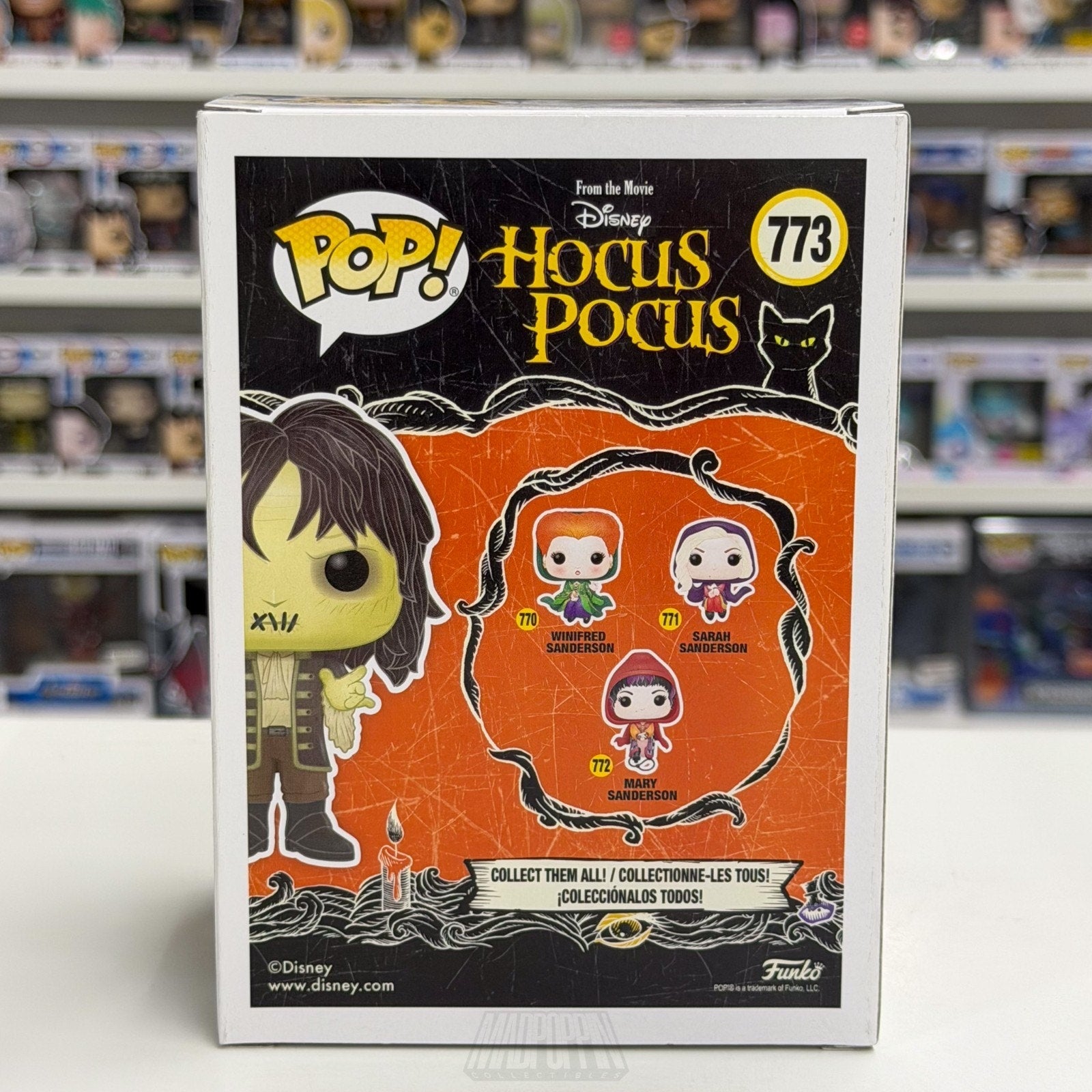 Funko Pop Disney Hocus Pocus Billy Butcherson Spirit Halloween 773 Vinyl Figure