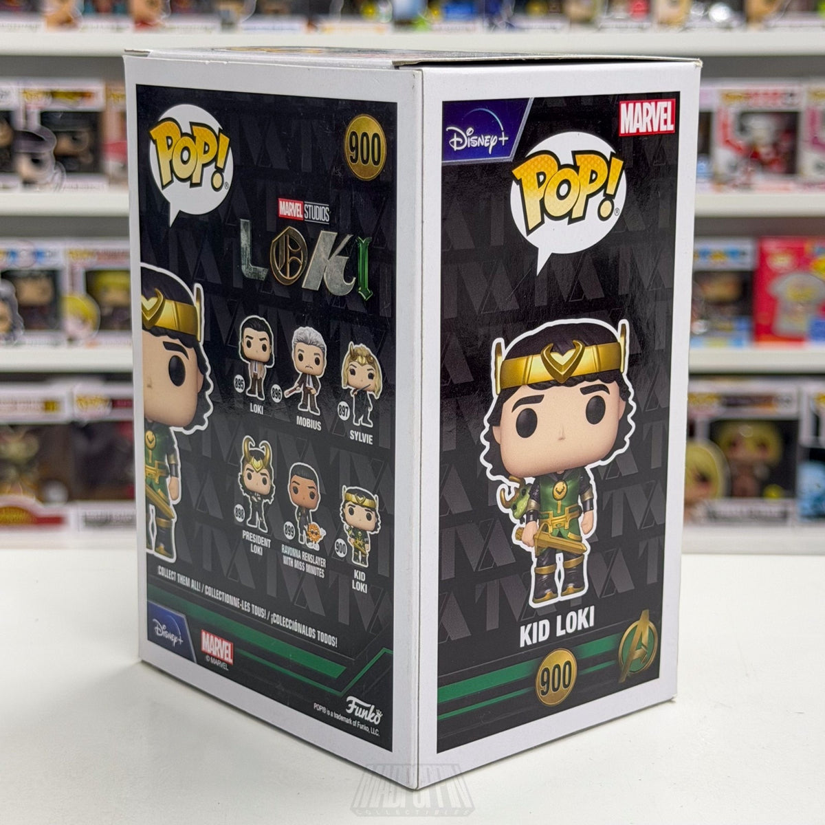 Funko Pop Marvel Studios Kid Loki Exclusive 900 Void Variant TVA Vinyl Figure