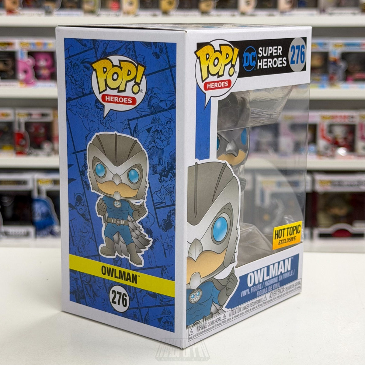 Funko Pop DC Super Heroes Owlman Hot Topic 276 Alternate Batman Toy Vinyl Figure