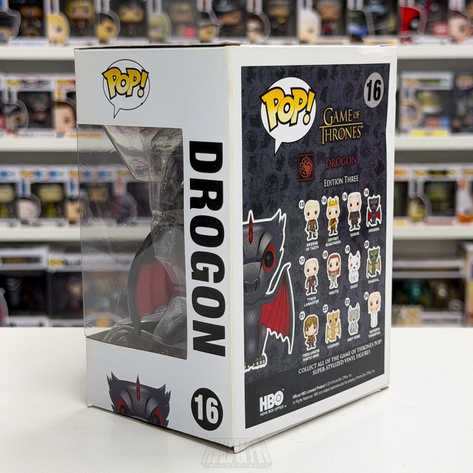 Funko Pop TV HBO Game of Thrones Drogon 16 Daenerys Targaryen Dragon Toy Figure