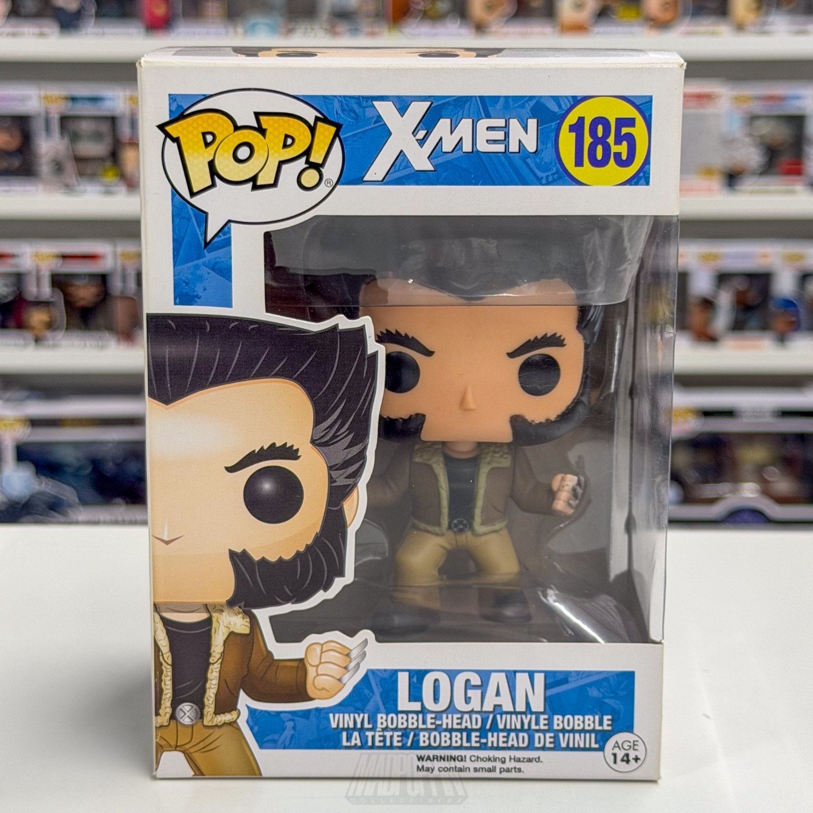 アヴァン・ポップ Funko Pop Marvel X-Men Logan Wolverine Jacket 185 Mutant Adamantium Vi