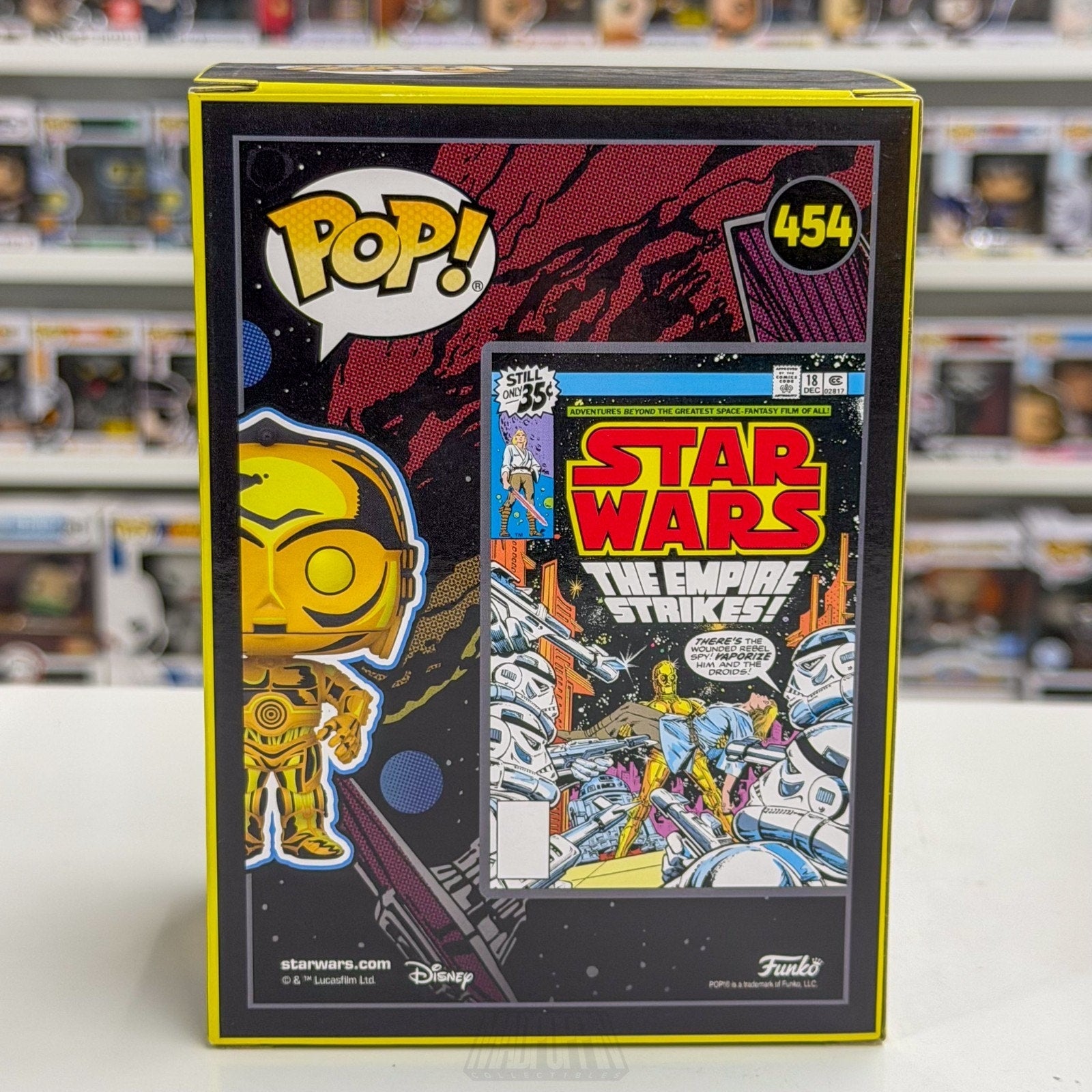 Funko Pop Star Wars C-3PO Retro Target 454 Gold Protocol Droid Toy Vinyl Figure