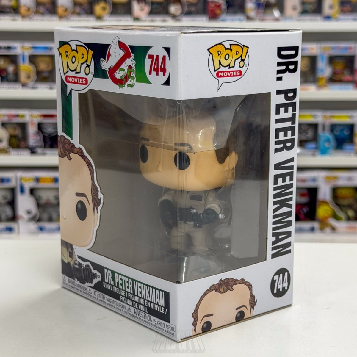 Funko Pop Movies Ghostbusters Dr Peter Venkman 744 Supernatural Toy Vinyl Figure