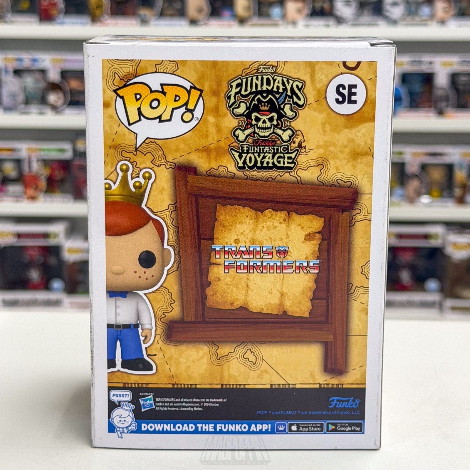 Funko Pop Fundays Funtastic Voyage Freddy as Jazz SE Transformers Vinyl Figure