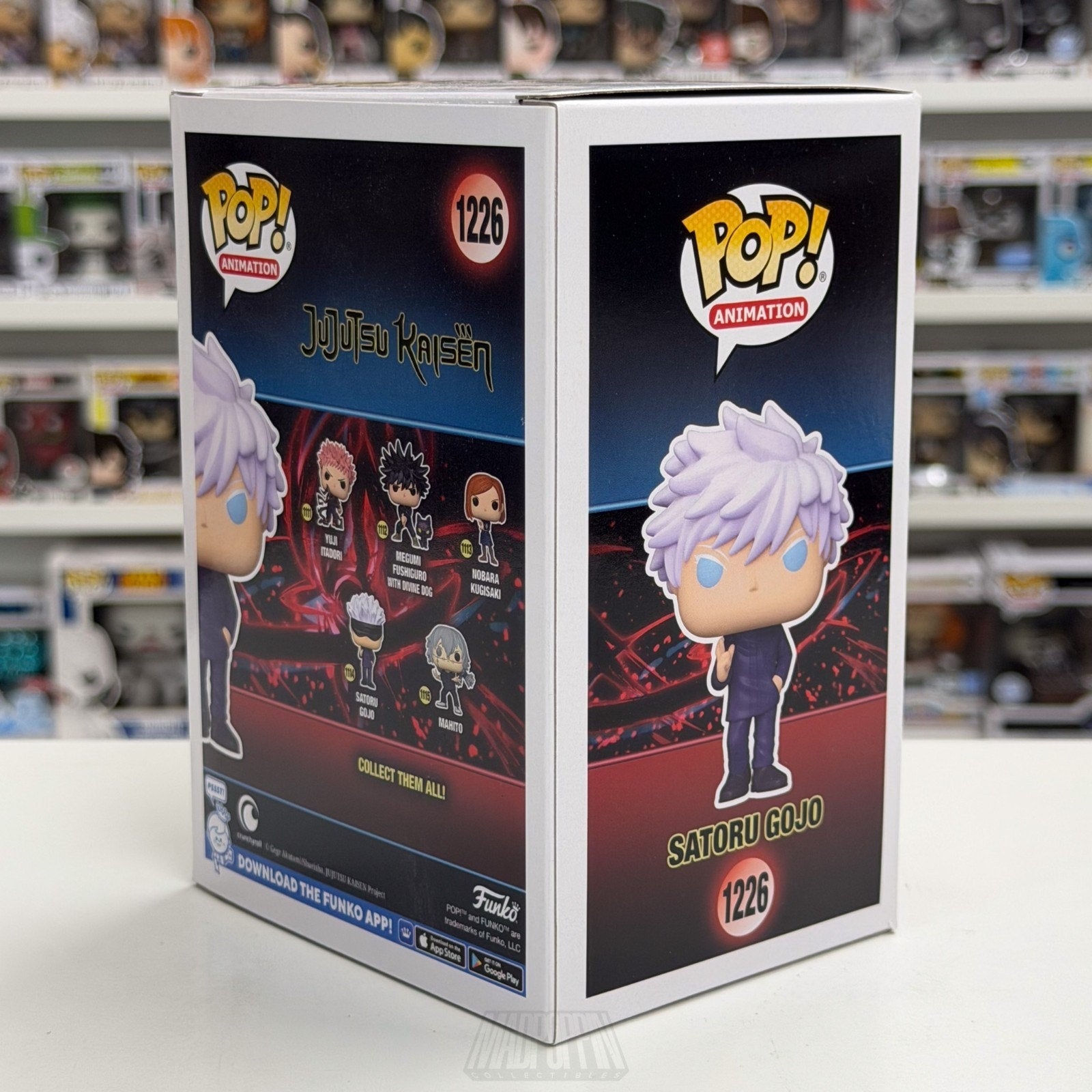 Funko Pop Anime Jujutsu Kaisen Satoru Gojo WonderCon 1226 Manga Toy Vinyl Figure