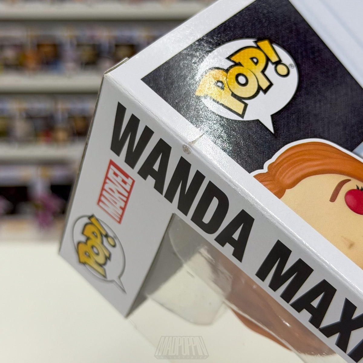 Funko Pop Marvel Avengers Endgame Wanda Maximoff Glow 855 Scarlet Witch Figure