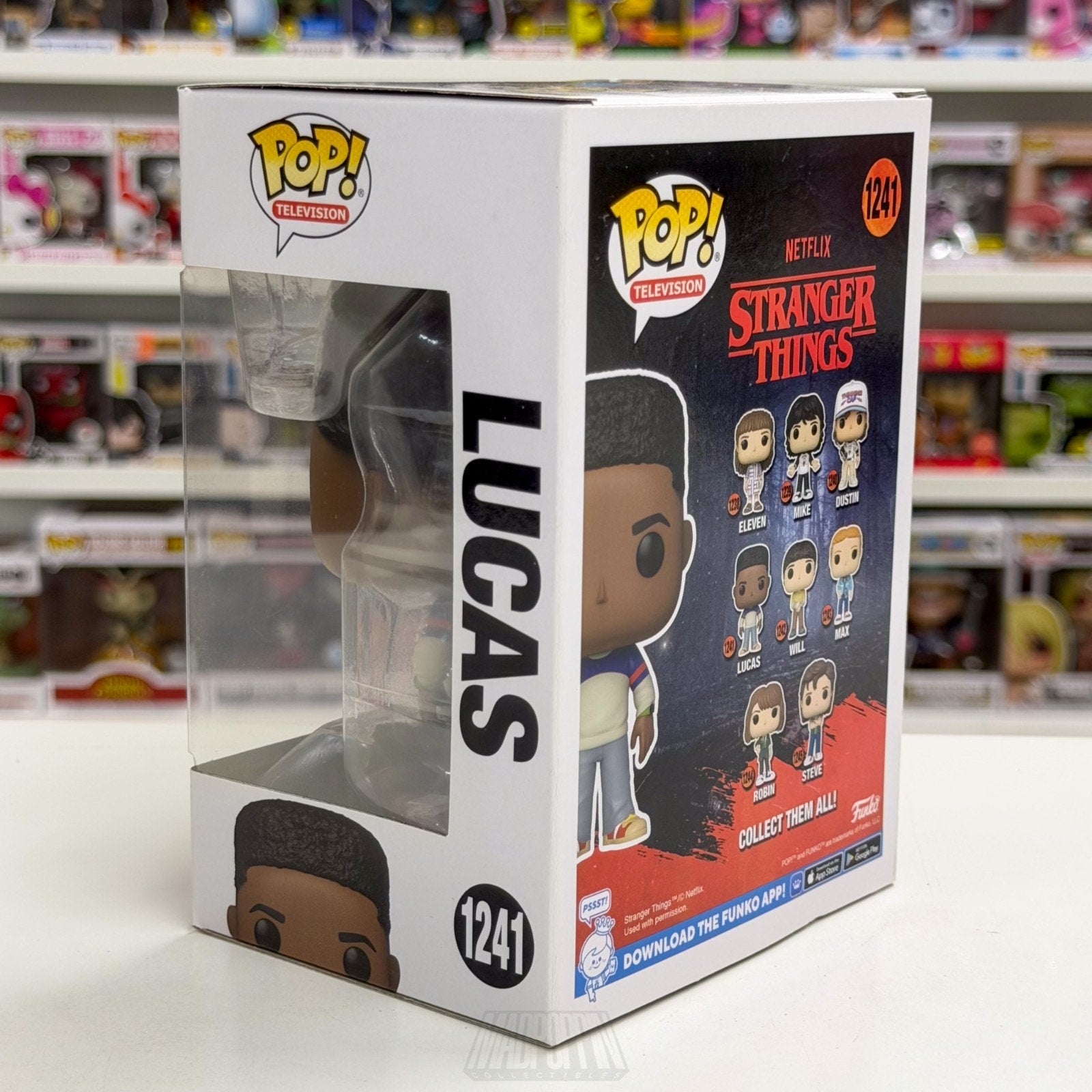 Funko Pop TV Stranger Things Lucas Sinclair 1241 Netflix Season 4 Vinyl Figure