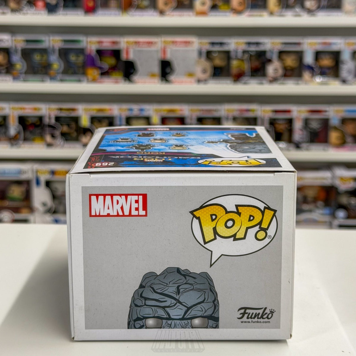 Funko Pop Marvel Thor Ragnarok Korg 269 Kronan Warrior Sakaar Toy Vinyl Figure