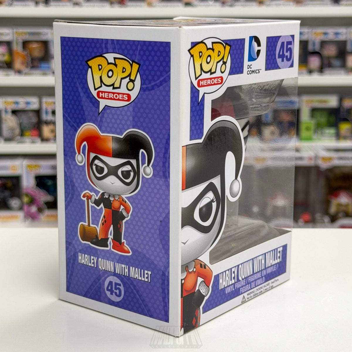 Funko Pop DC Comics Heroes Harley Quinn with Mallet 45 Joker Batman Vinyl Figure