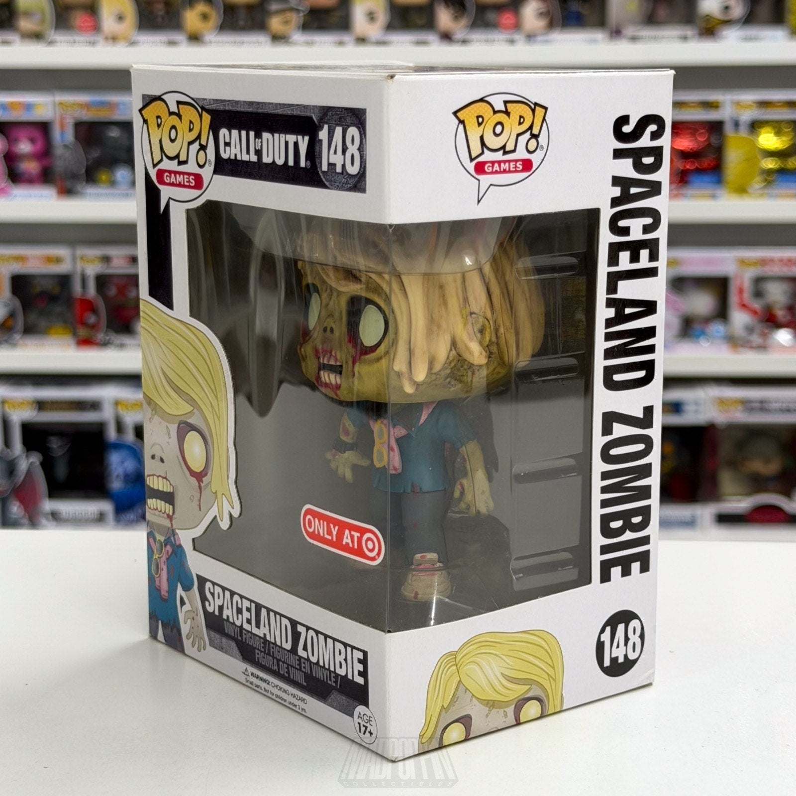 Funko Pop Games Call of Duty Spaceland Zombie Target Excl 148 Toy Vinyl Figure