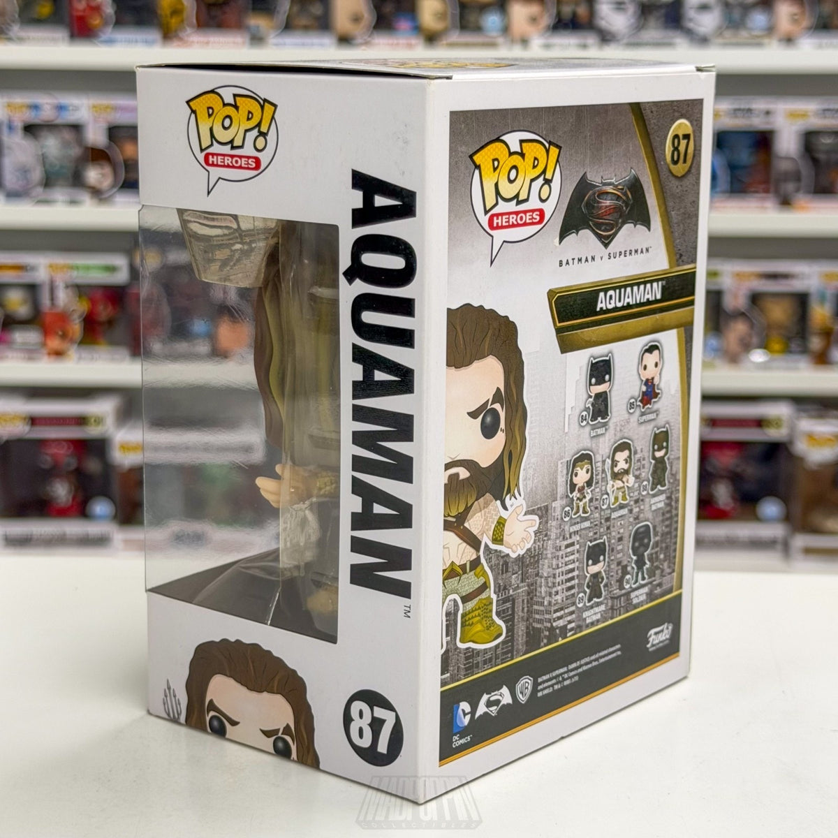 Funko Pop DC Heroes Batman v Superman Dawn of Justice Aquaman 87 Vinyl Figure