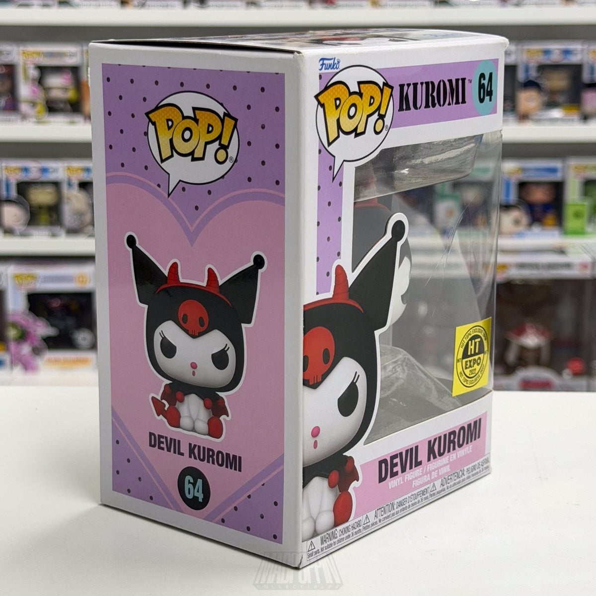 Funko Pop Sanrio Devil Kuromi Cheeky But Charming Hot Topic Expo 64 Vinyl Figure