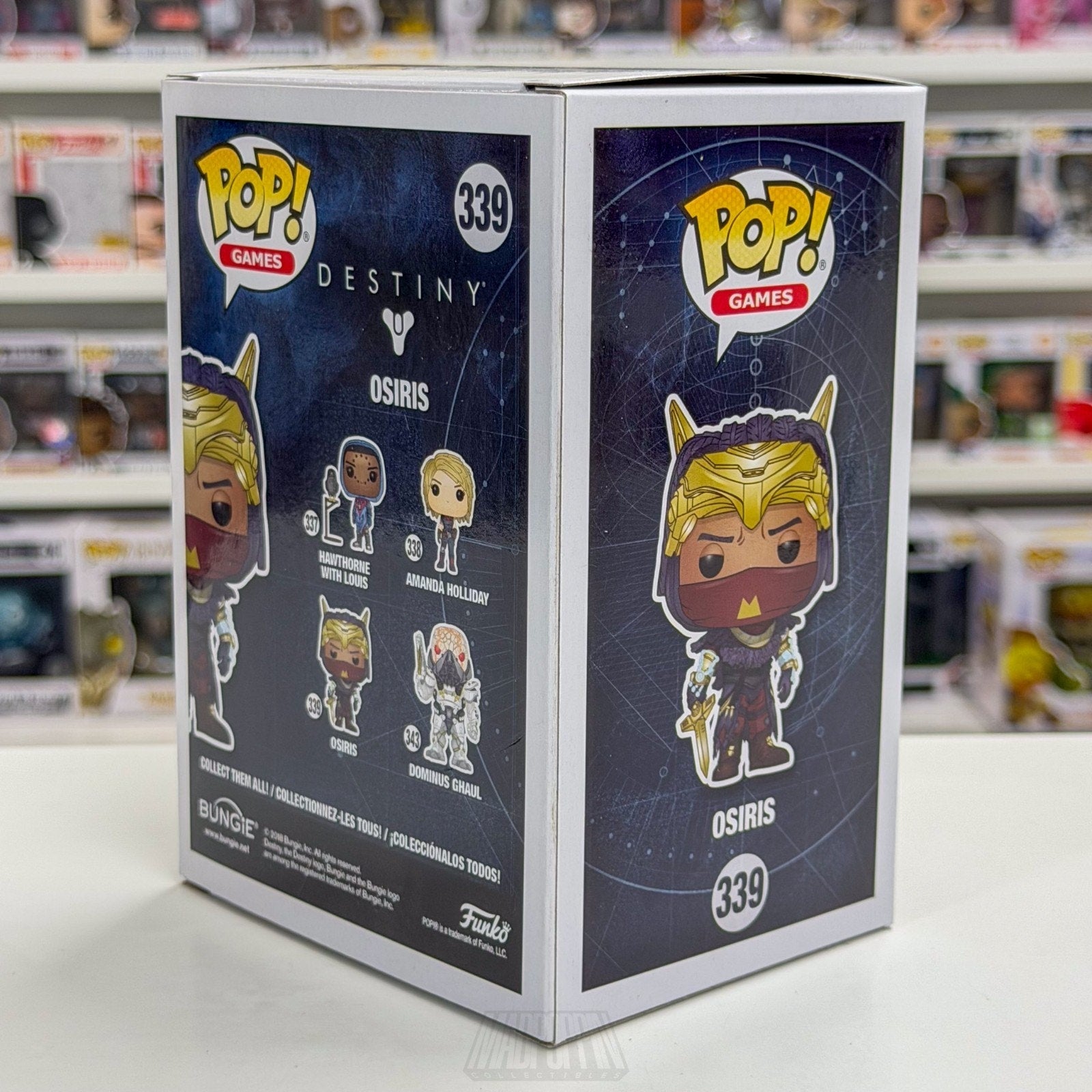 Funko Pop Video Games Destiny Osiris 339 Warlock Playstation Toy Vinyl Figure
