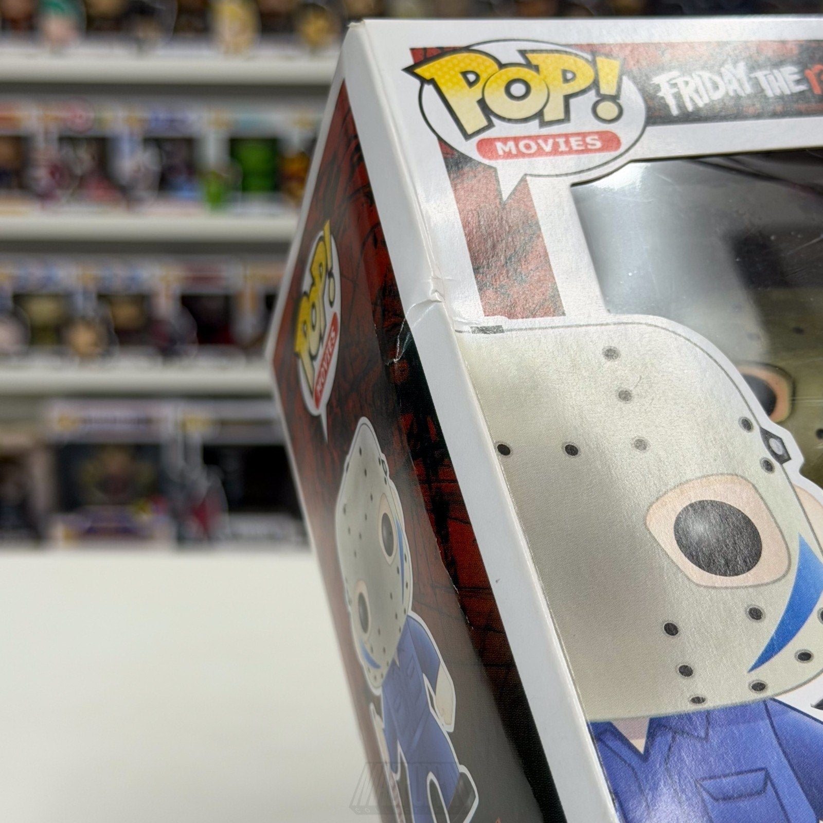 Funko Pop Movies Friday 13th Jason Voorhees Part 5 Blue Hot Topic 361 Toy Figure