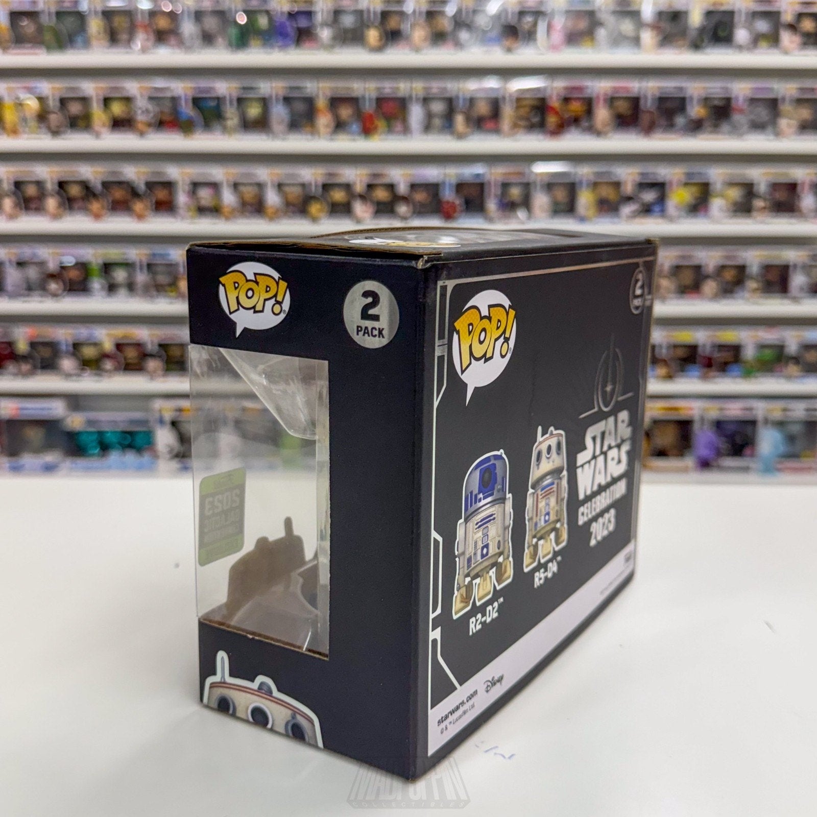 Funko Pop Star Wars R2-D2 & R5-D4 Celebration Galactic Con 2 Pack Vinyl Figure