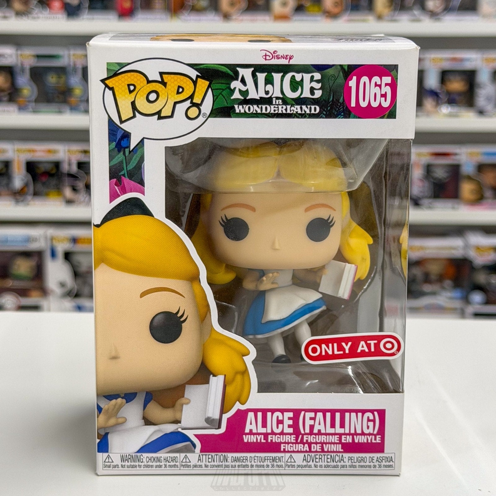 Funko Pop Disney Alice In Wonderland Falling Target Exclusive 1065 Vinyl Figure