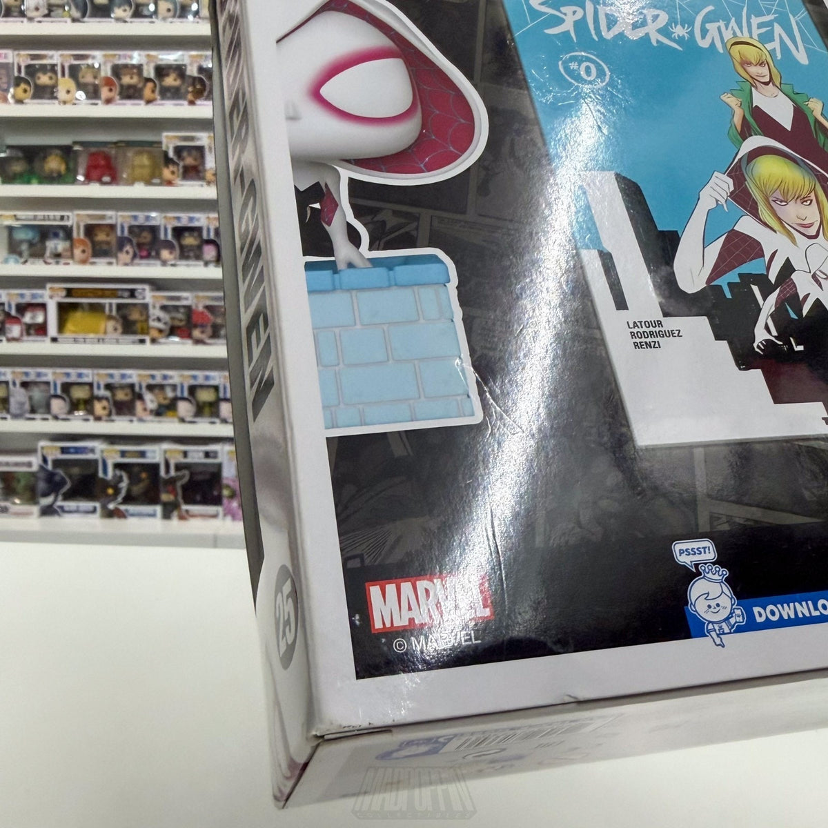 Funko Pop Marvel Comic Covers Spider-Gwen Target 25 Vinyl Figure