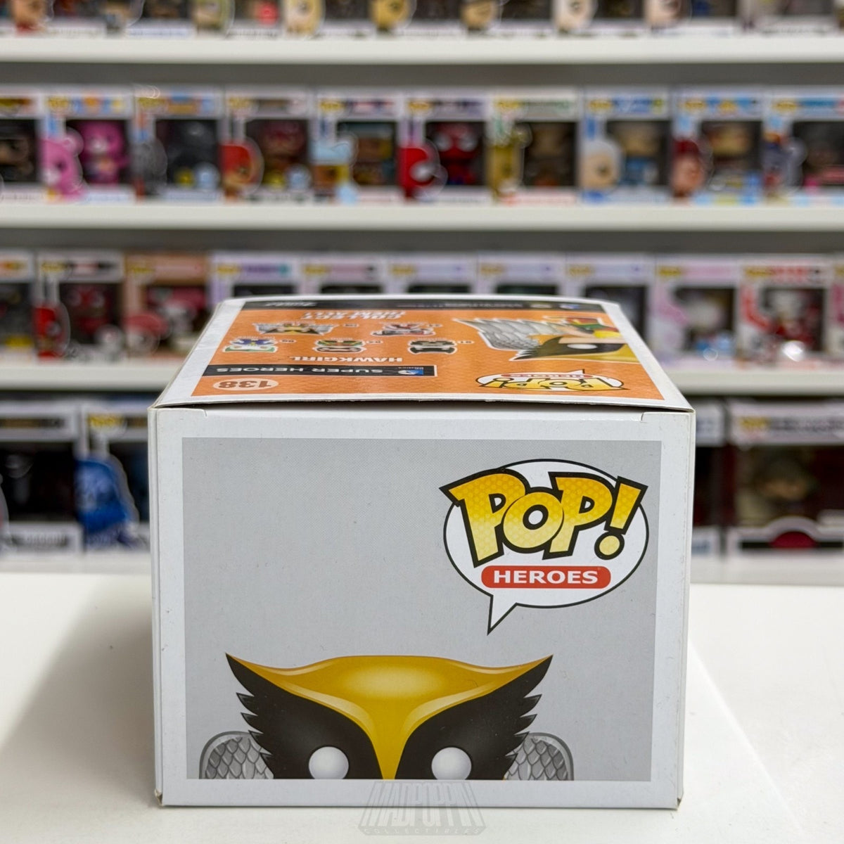 Funko Pop DC Legion of Collectors Super Heroes Hawkgirl 138 Golden Vinyl Figure