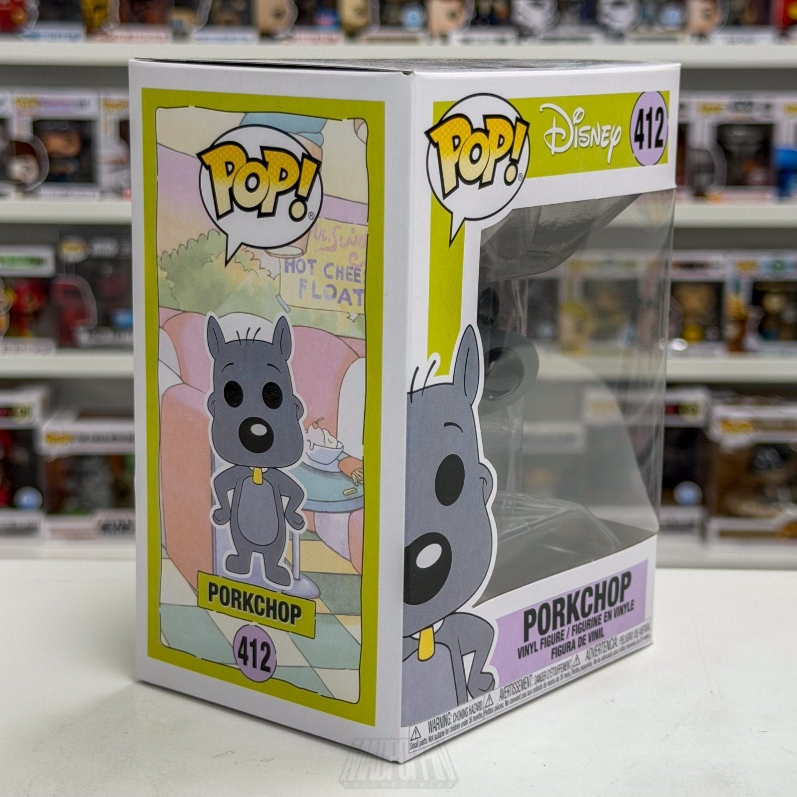 Funko Pop Disney Nickelodeon Doug Porkchop 412 Animated Sitcom Toy Vinyl Figure