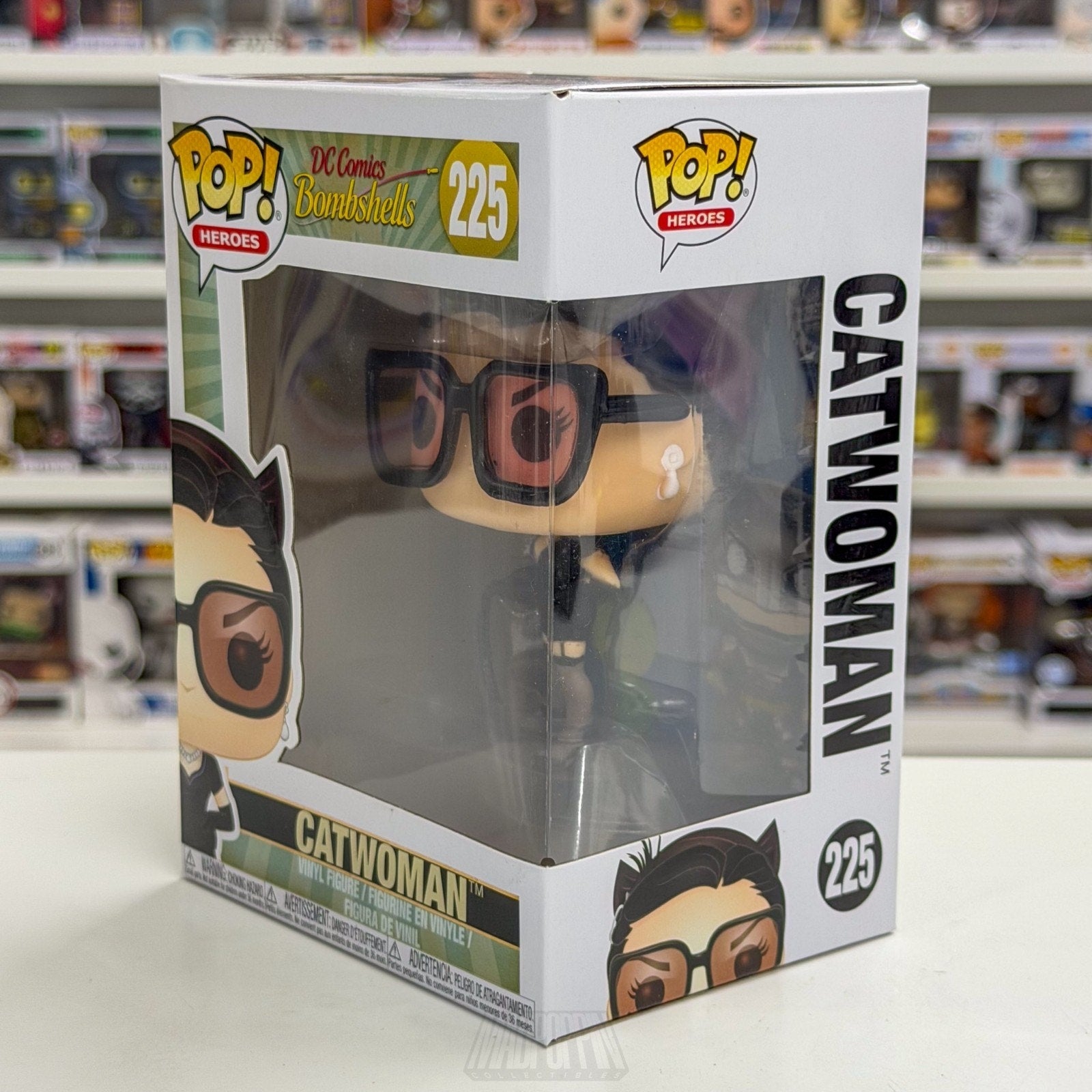 Funko Pop Heroes DC Comics Bombshells Catwoman 225 Gotham City Toy Vinyl Figure