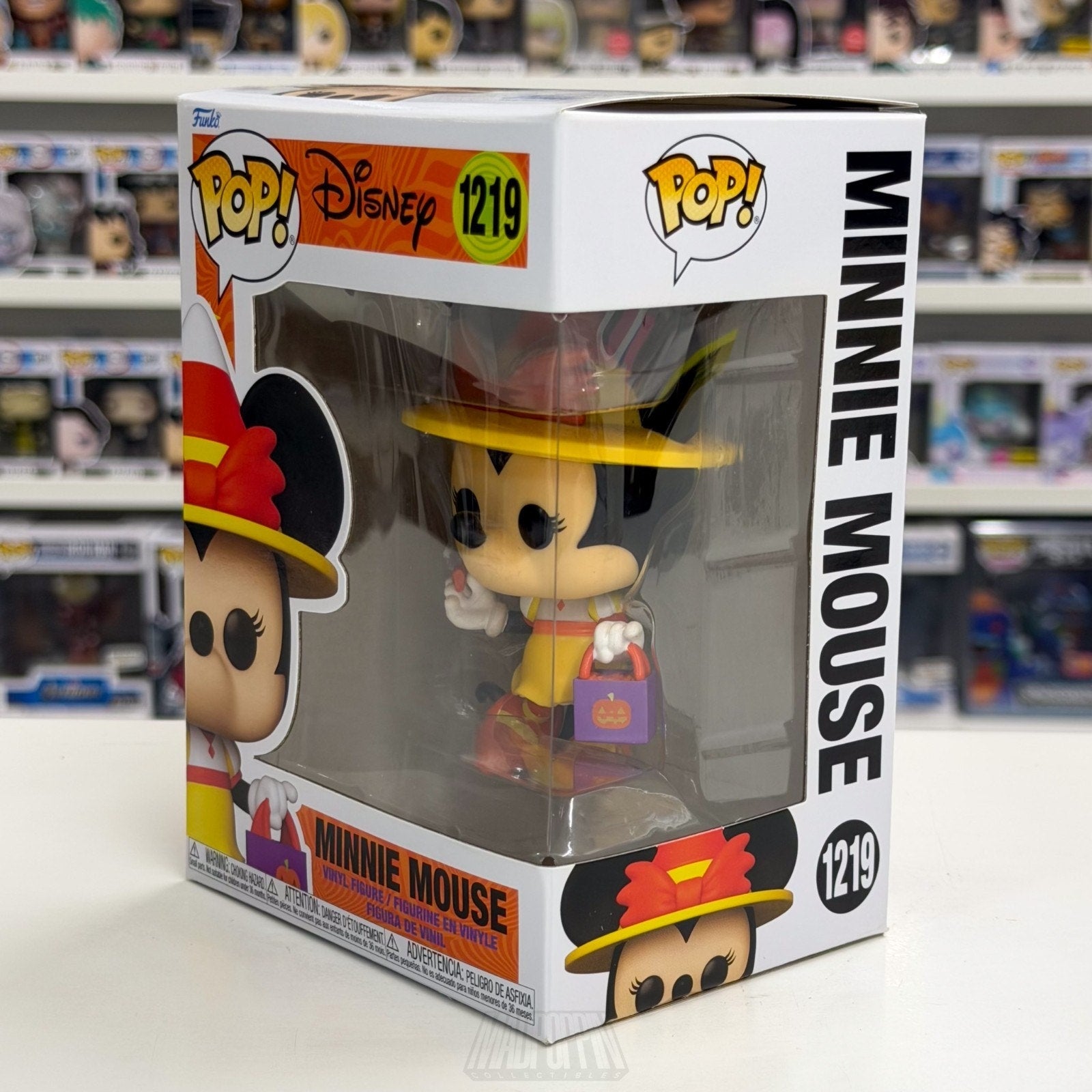 Funko Pop Disney Minnie Mouse Trick or Treat Halloween 1219 Mickey Vinyl Figure