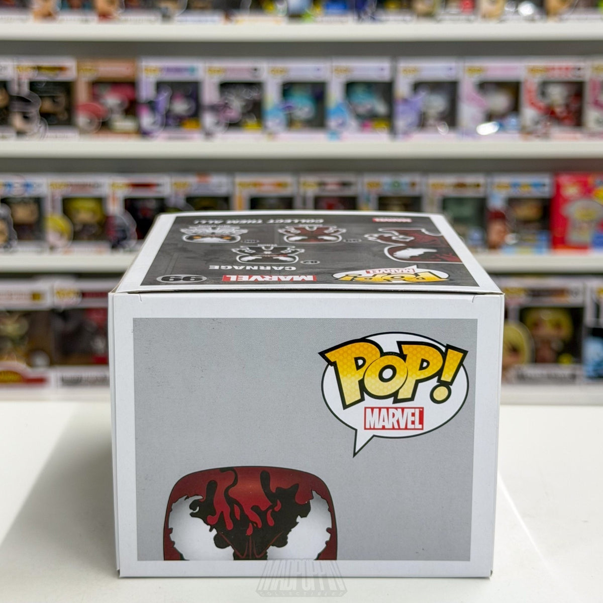Funko Pop Marvel Carnage Hot Topic 99 Cletus Kasady Symbiote Spider-Man Figure