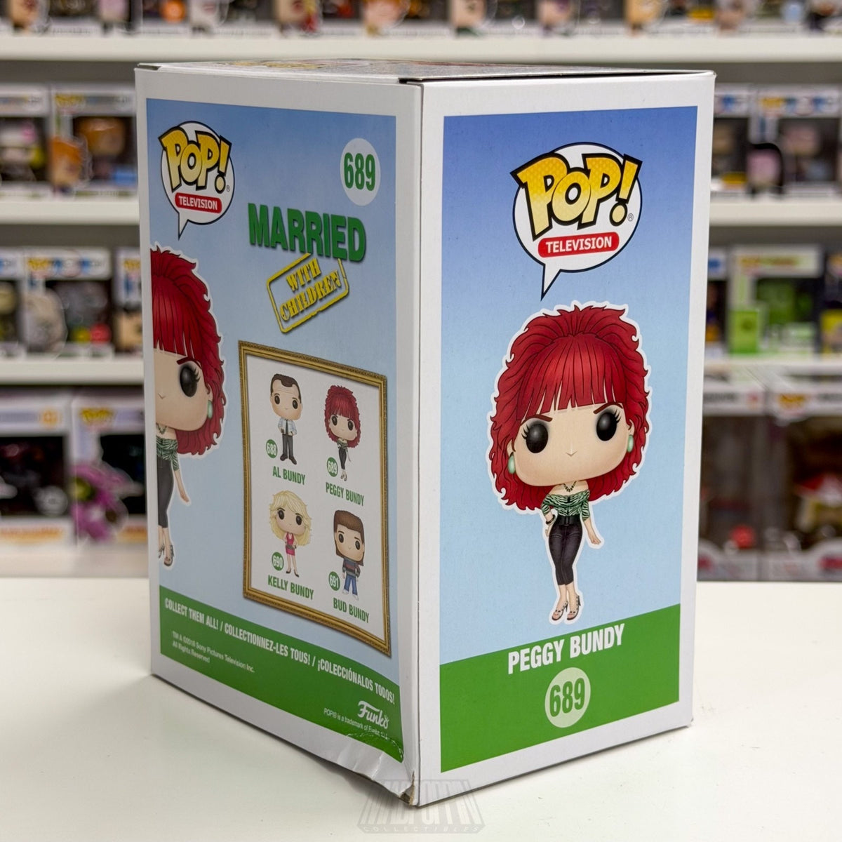 Funko Pop TV Married with Children Peggy Bundy 689 Sitcom Housewife Vinyl Figure