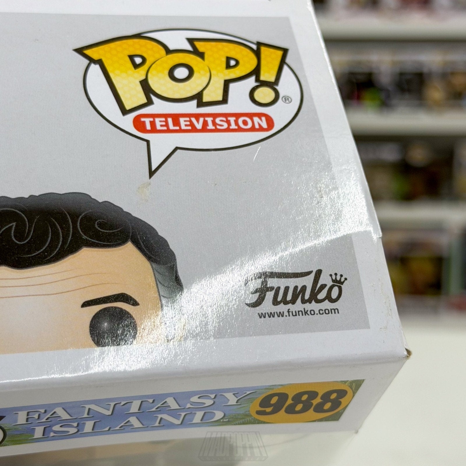 Funko Pop TV Fantasy Island Mr Roarke 988 ABC Fantasy Drama Show Vinyl Figure