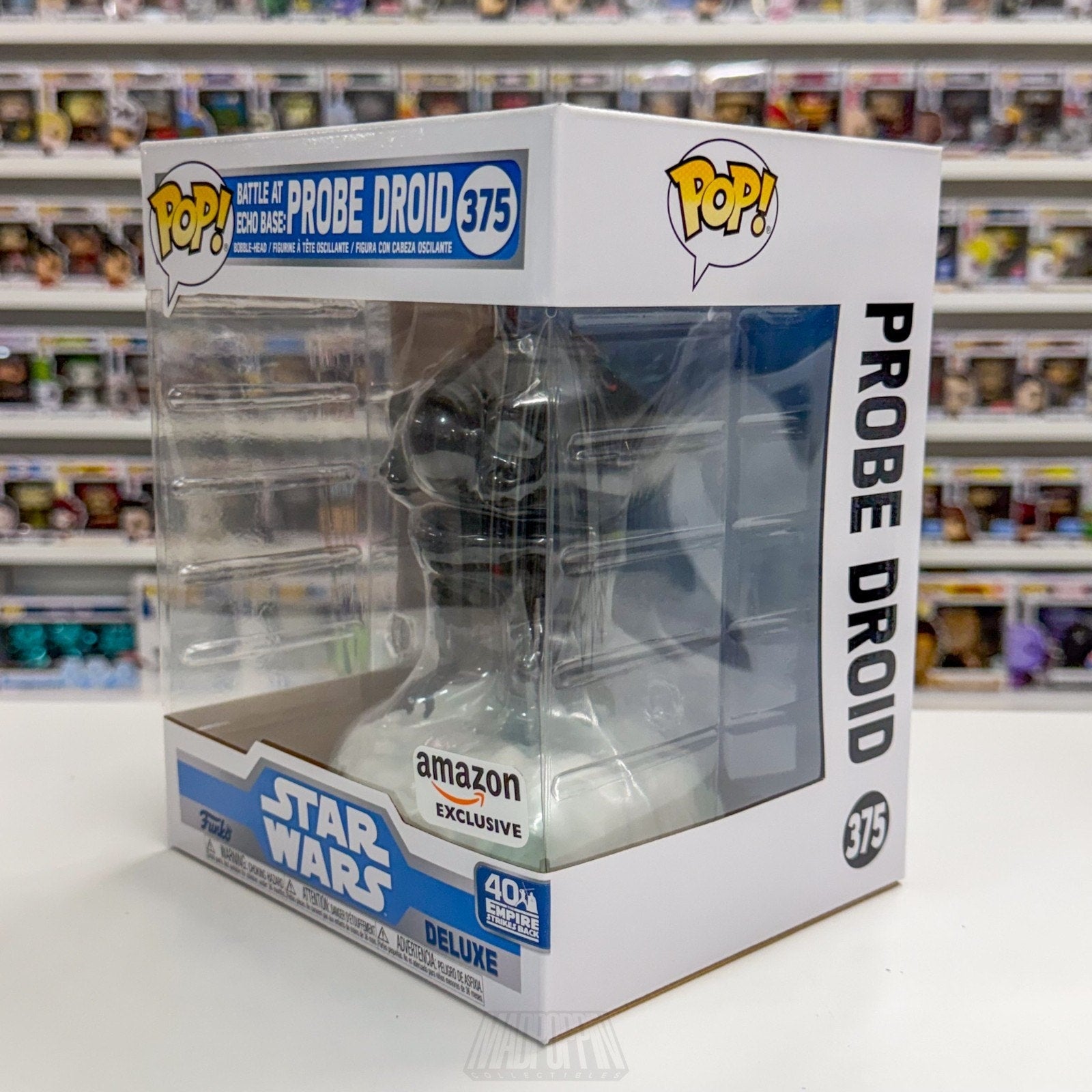 Funko Pop Star Wars Battle at Echo Base Probe Droid Amazon 375 Toy Vinyl Figure