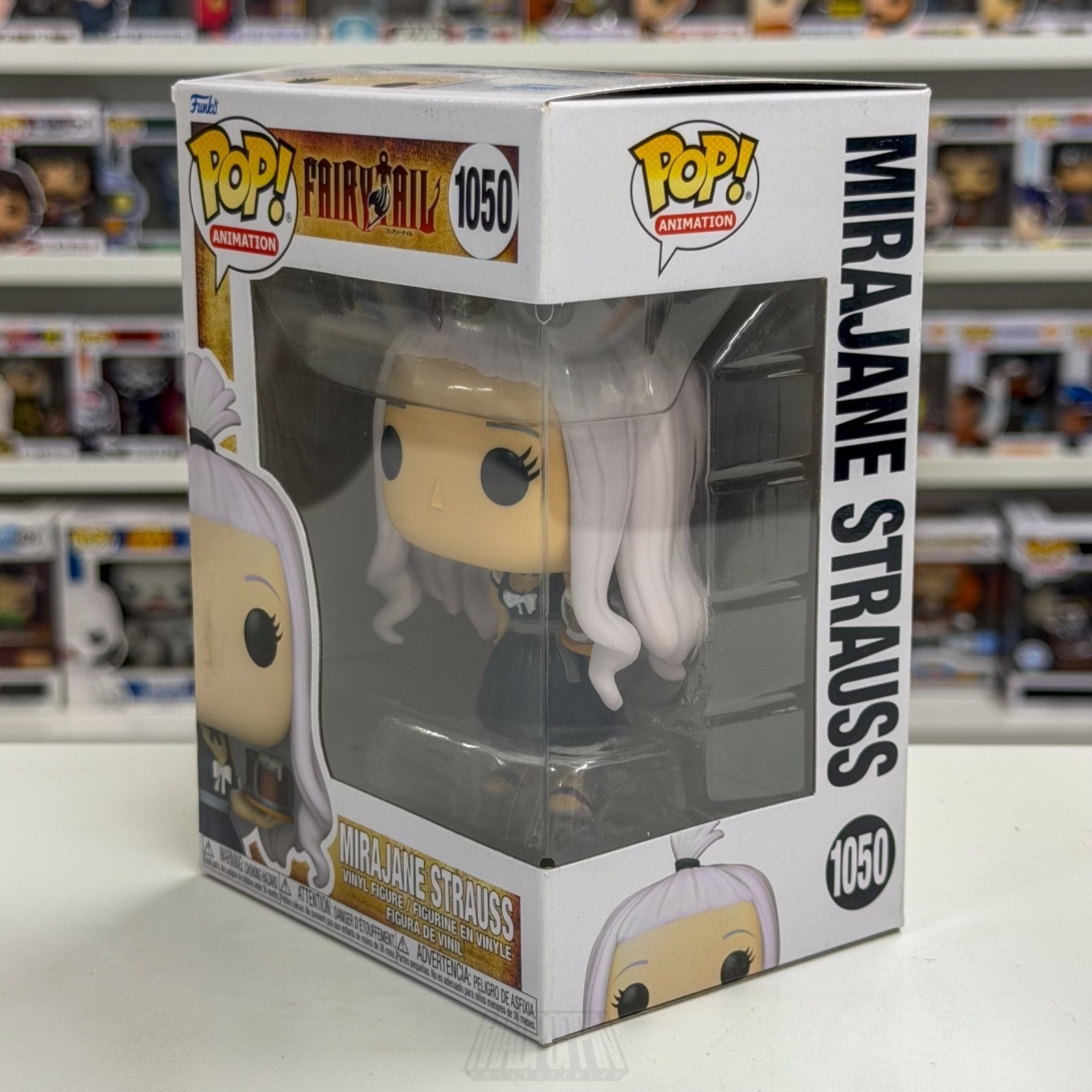Funko Pop Anime Fairy Tail Mirajane Strauss 1050 Japanese Manga Toy Vinyl Figure