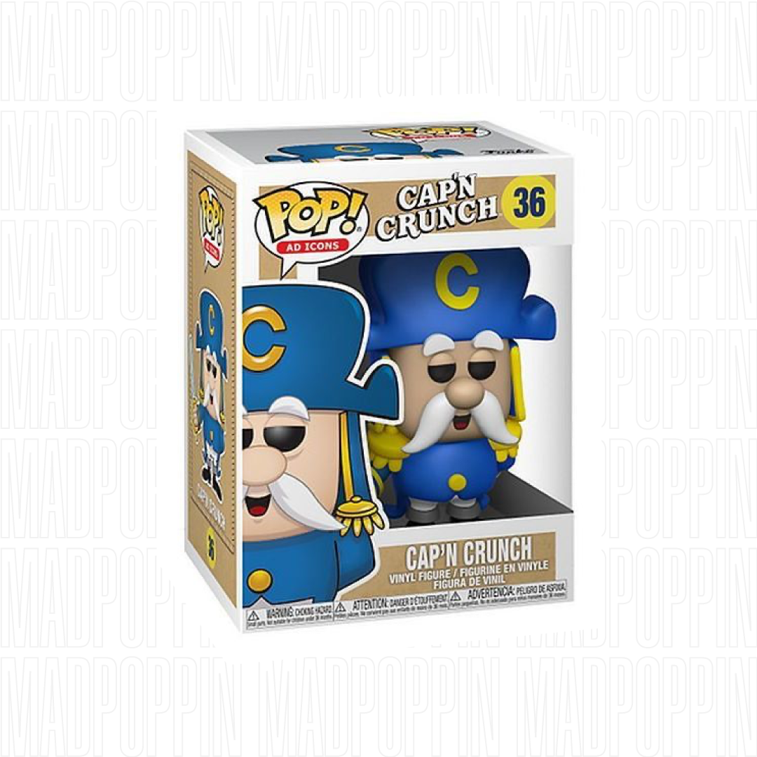 Funko Pop Ad Icons Cap'n Crunch with  Sword 36