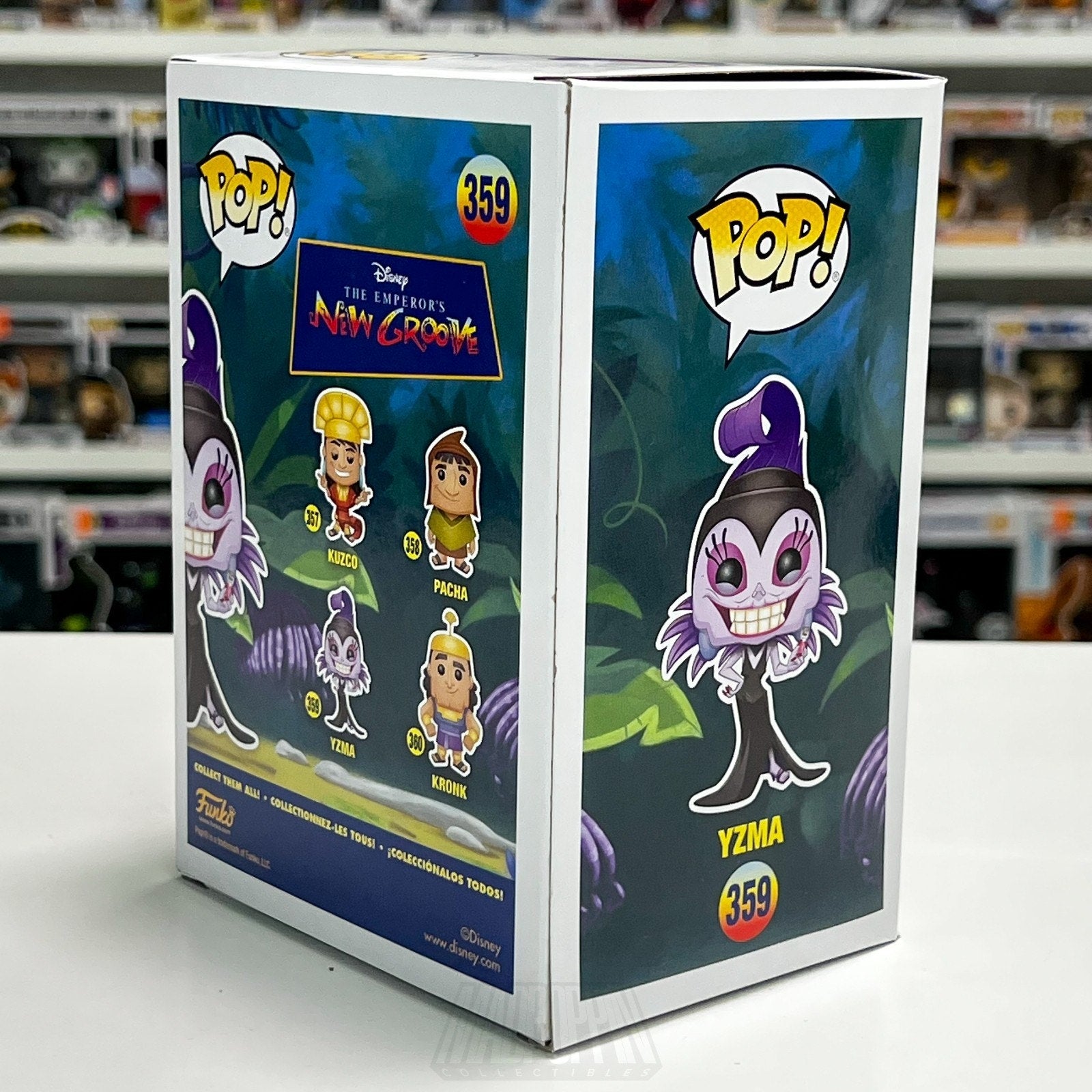 Funko Pop Disney Emperor's New Groove Yzma 359 Evil Villain Vinyl Figure NIB Toy