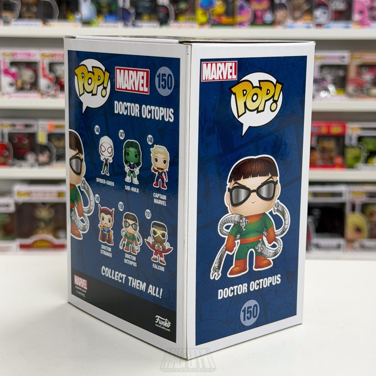 Funko Pop Marvel Doctor Octopus Ock 150 Oscorp Supervillain Toy Vinyl Figure