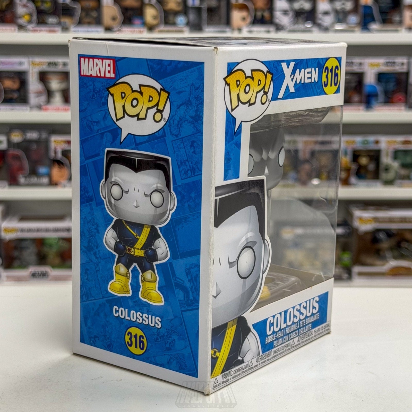 Funko Pop Marvel X-Men Colossus 316 Russian Mutant Superhero Toy Vinyl Figure