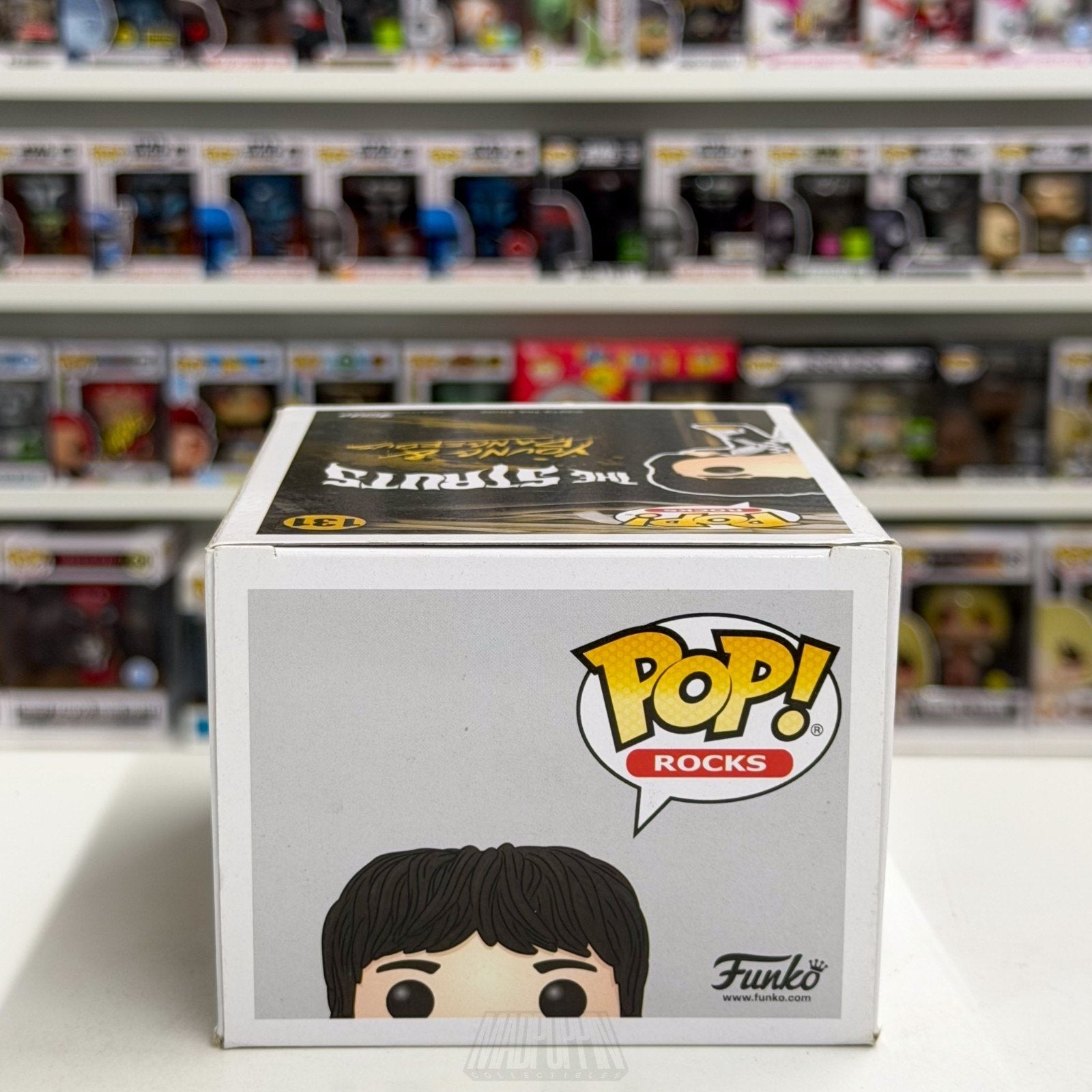 Funko Pop Rocks The Struts Luke Spiller 131 Music Band Glam Toy Vinyl Figure