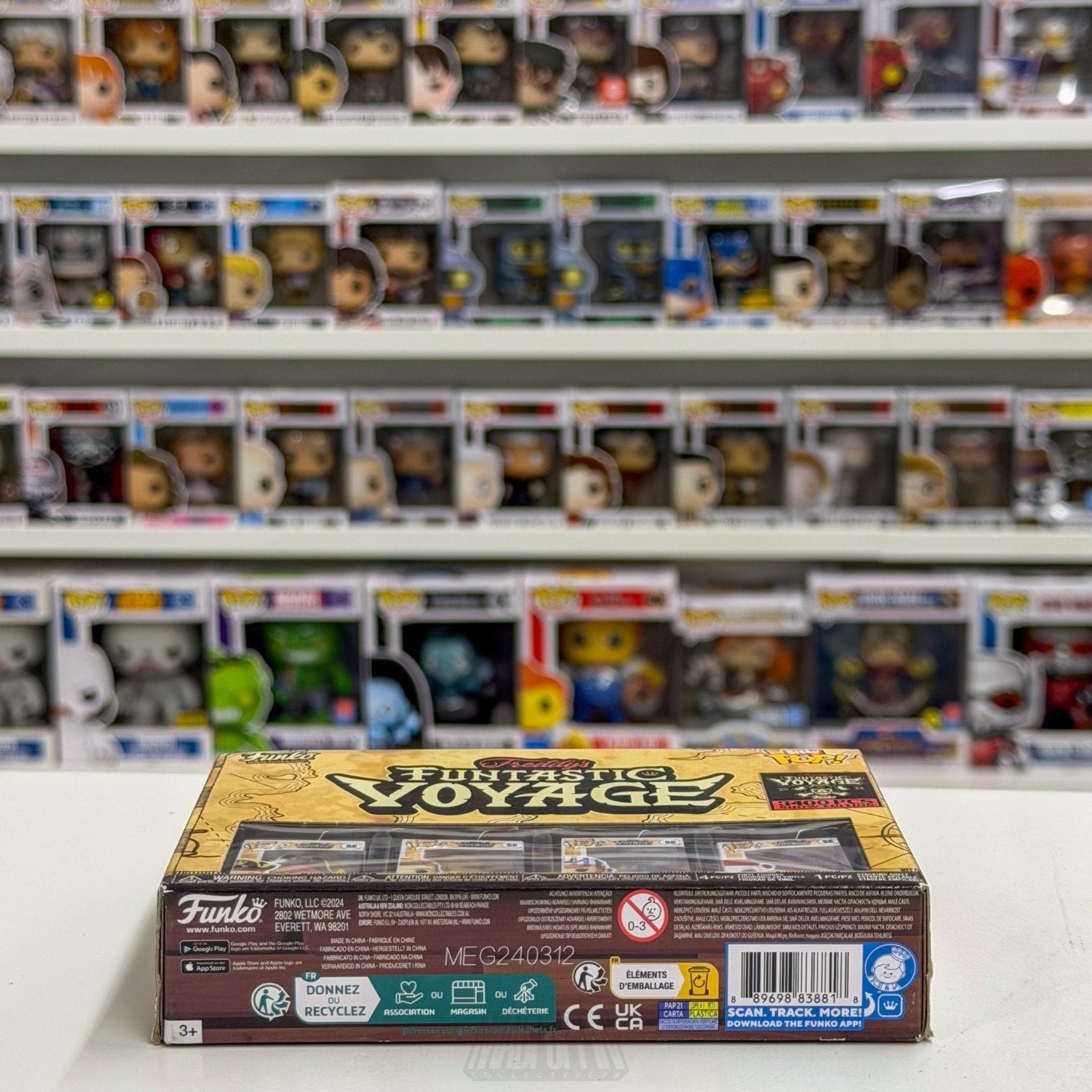 Funko Pop Bitty Fundays Funtastic Voyage 4 Pack Show Edition Pirate Toy Figure