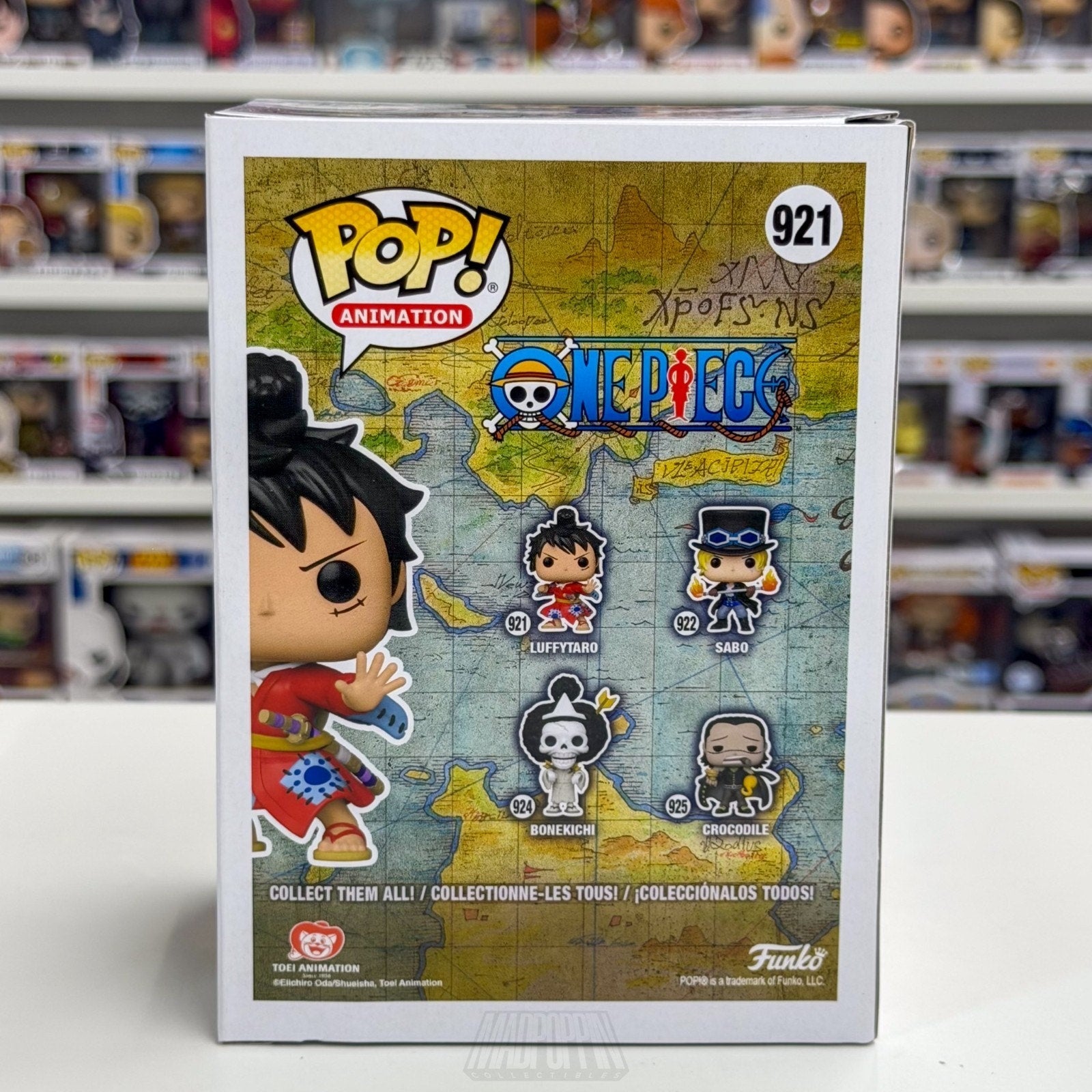 Funko Pop Anime One Piece Luffytaro Kimono 921 Japanese Manga Toy Vinyl Figure