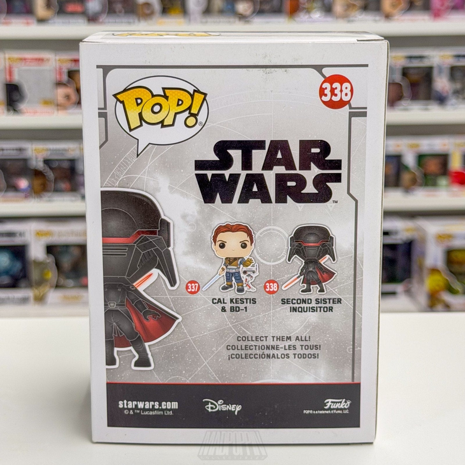 Funko Pop Star Wars Second Sister Inquisitor 338 Galactic Empire Vinyl Figure