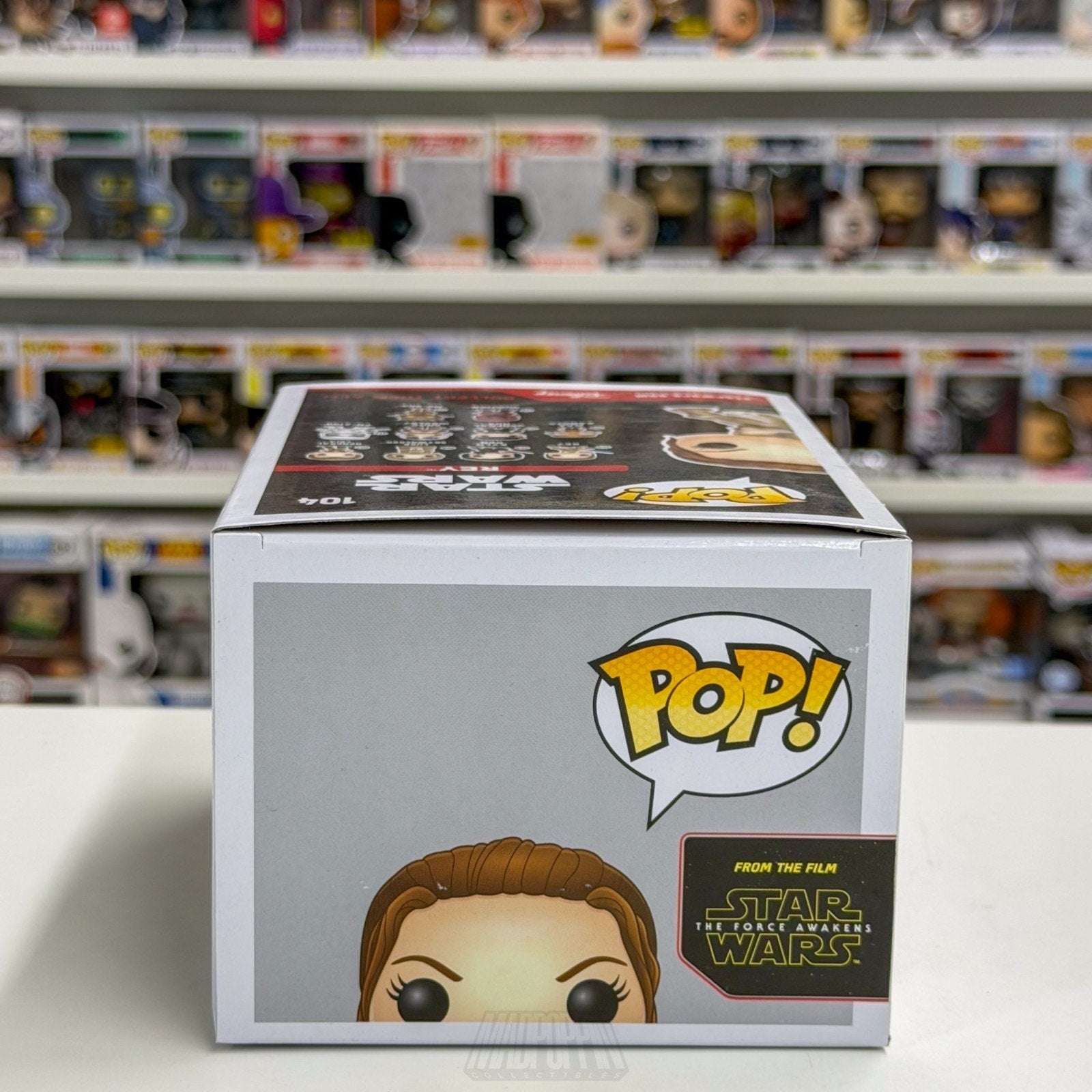 Funko Pop Star Wars Episode VII Force Awakens Rey Starkiller Duel 104 Toy Figure